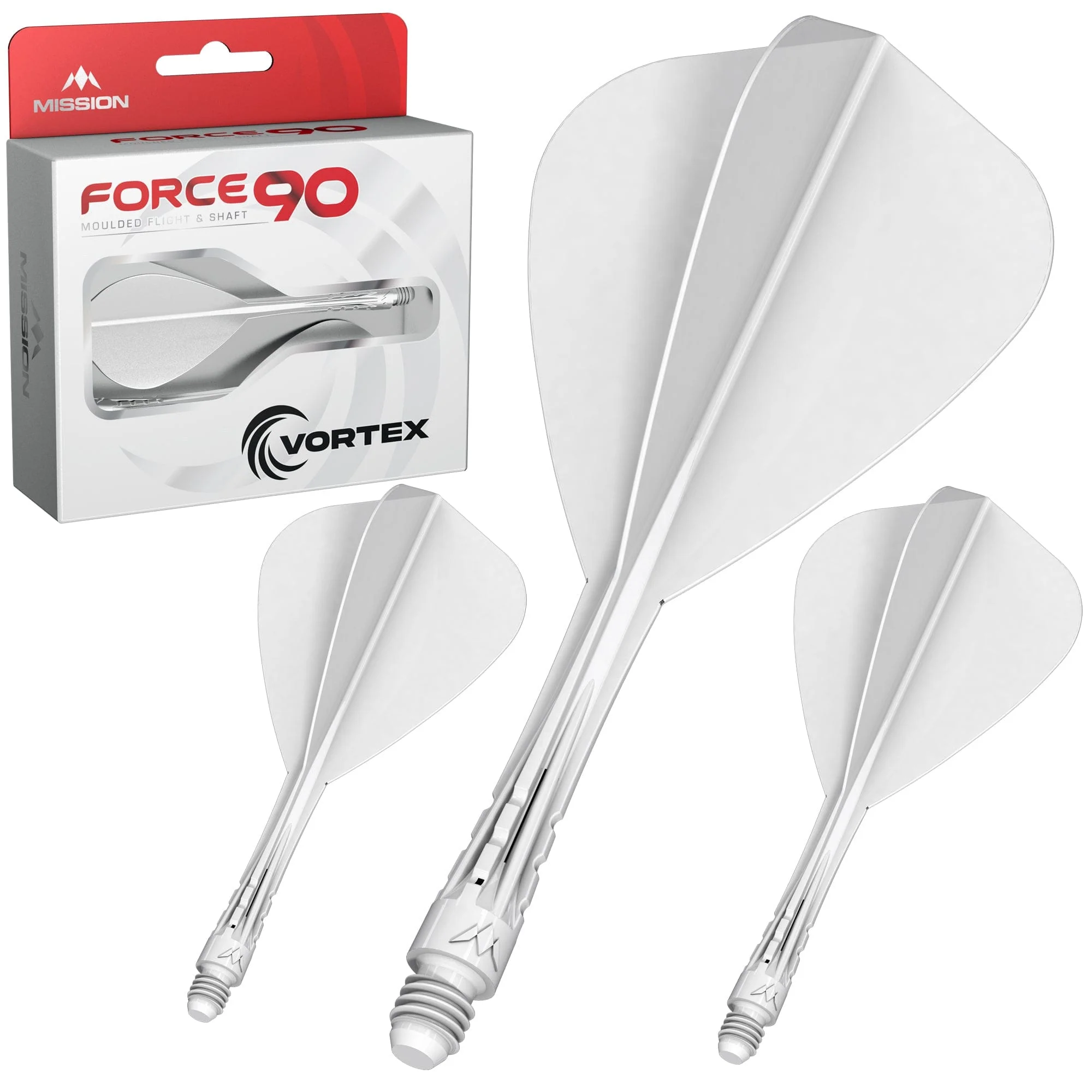Mission Force 90 Vortex - Moulded Flight & Shaft - Kite - Image 11