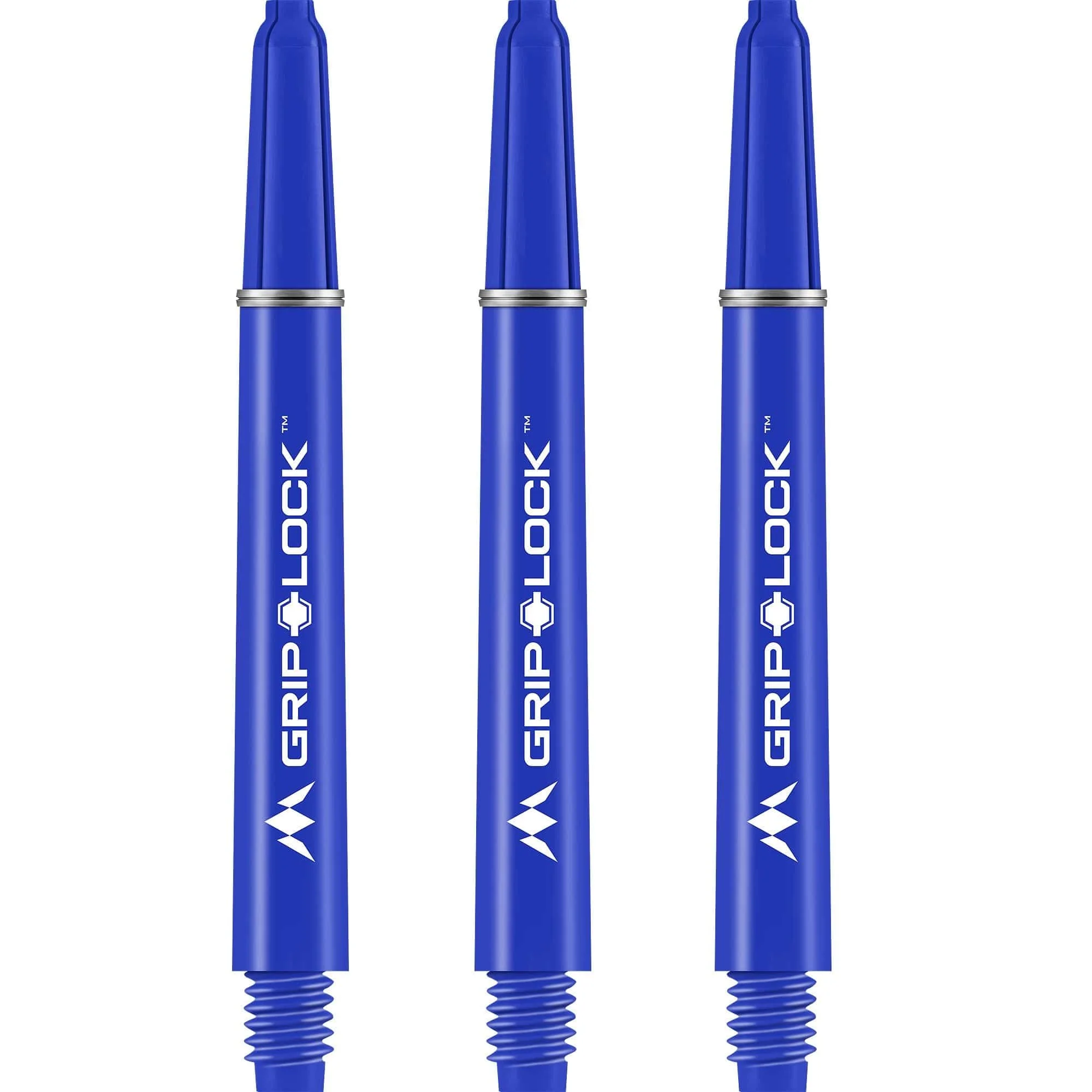 Mission GripLock Shafts - Dart Stems - Blue - Image 2
