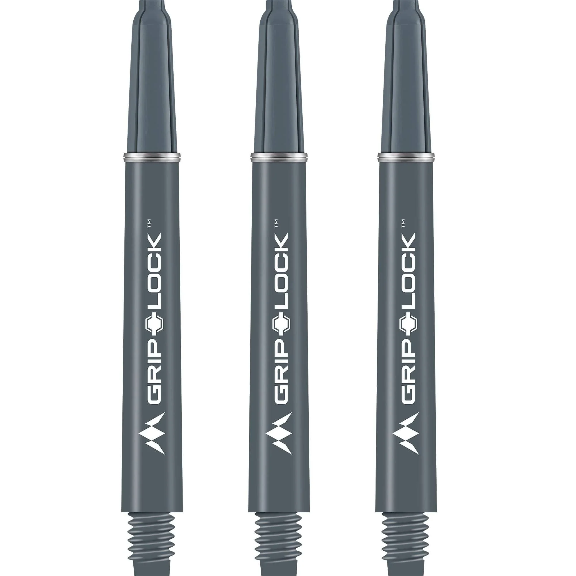 Mission GripLock Shafts - Dart Stems - Grey - Image 2