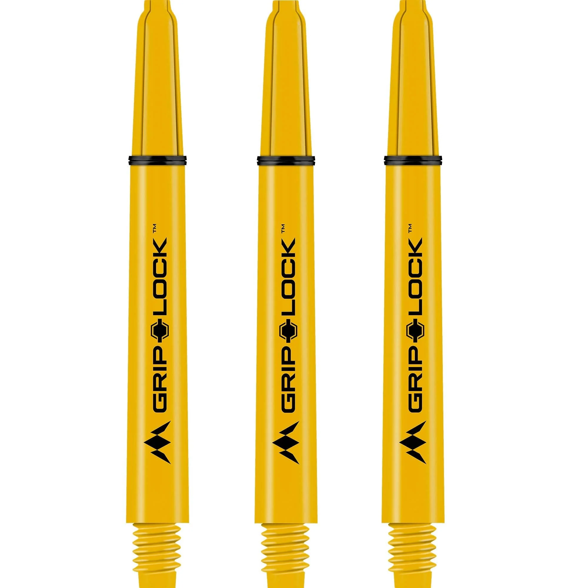 Mission GripLock Shafts - Dart Stems - Yellow - Image 5