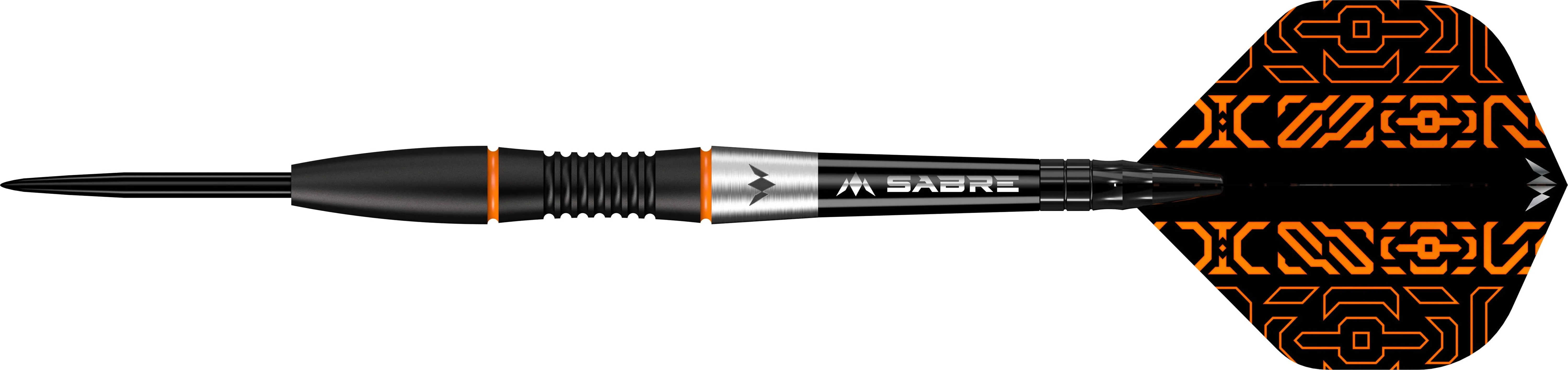 Mission Horizon Darts - Steel Tip - 95% Tungsten - Black PVD & Orange - Image 4
