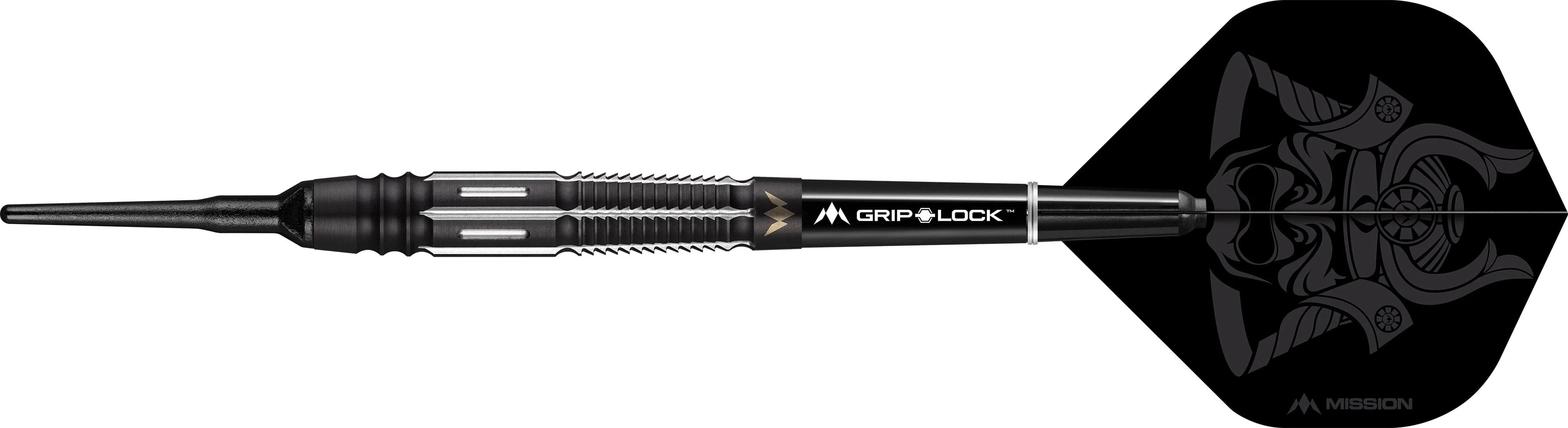 Mission Kuro Darts - Soft Tip - Black- M4 - Rear Taper - Image 2