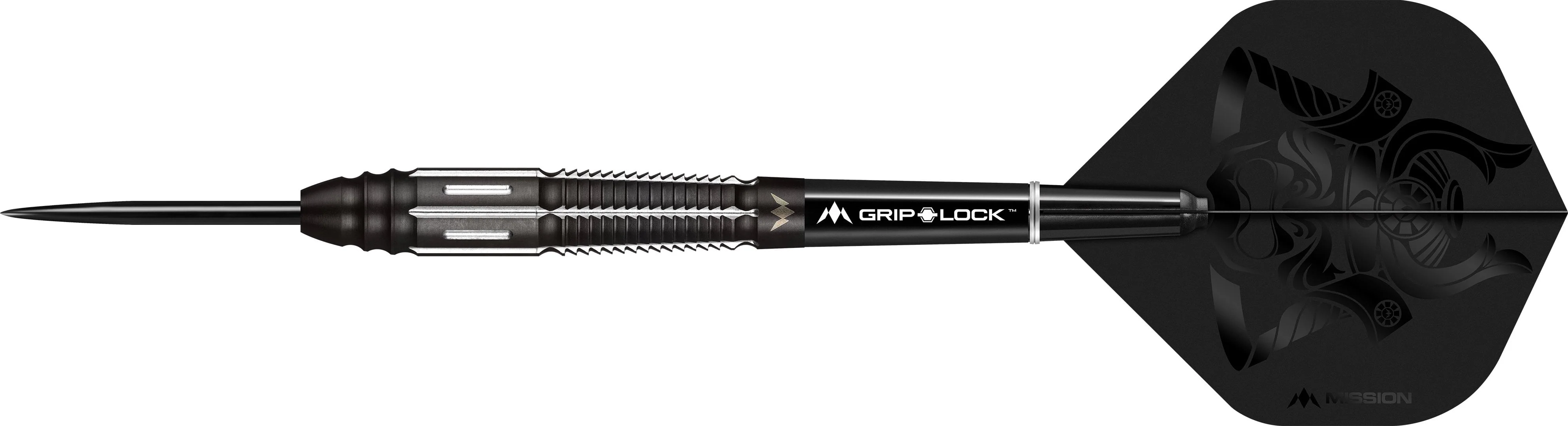 Mission Kuro Darts - Steel Tip - Black - M4 - Rear Taper - Image 2