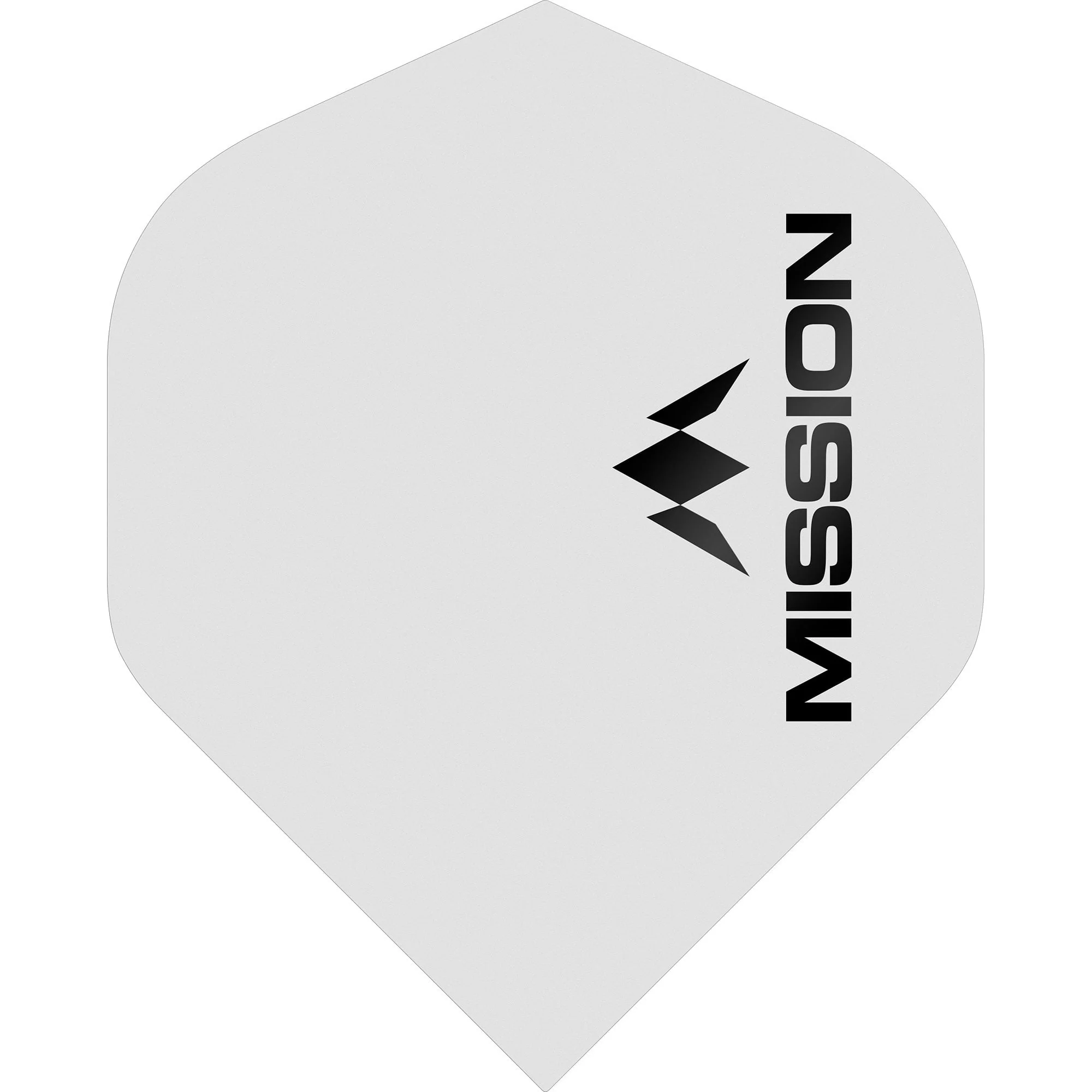 Mission Logo Dart Flights - 100 Micron - No2 - Std - Matt - Image 6