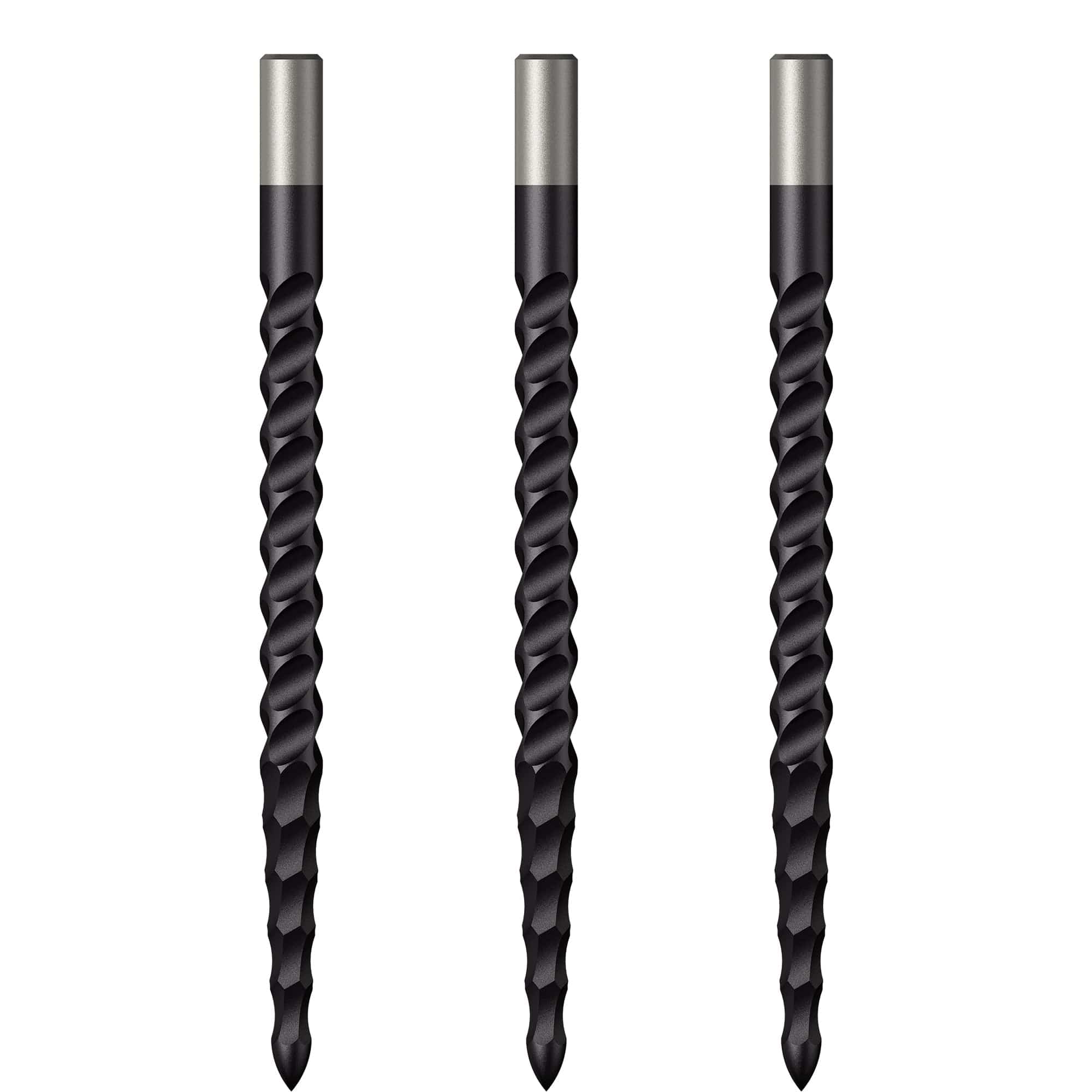 *Mission Lunar CS Dart Points - Spare Points - Rough Cut - Black - Image 3