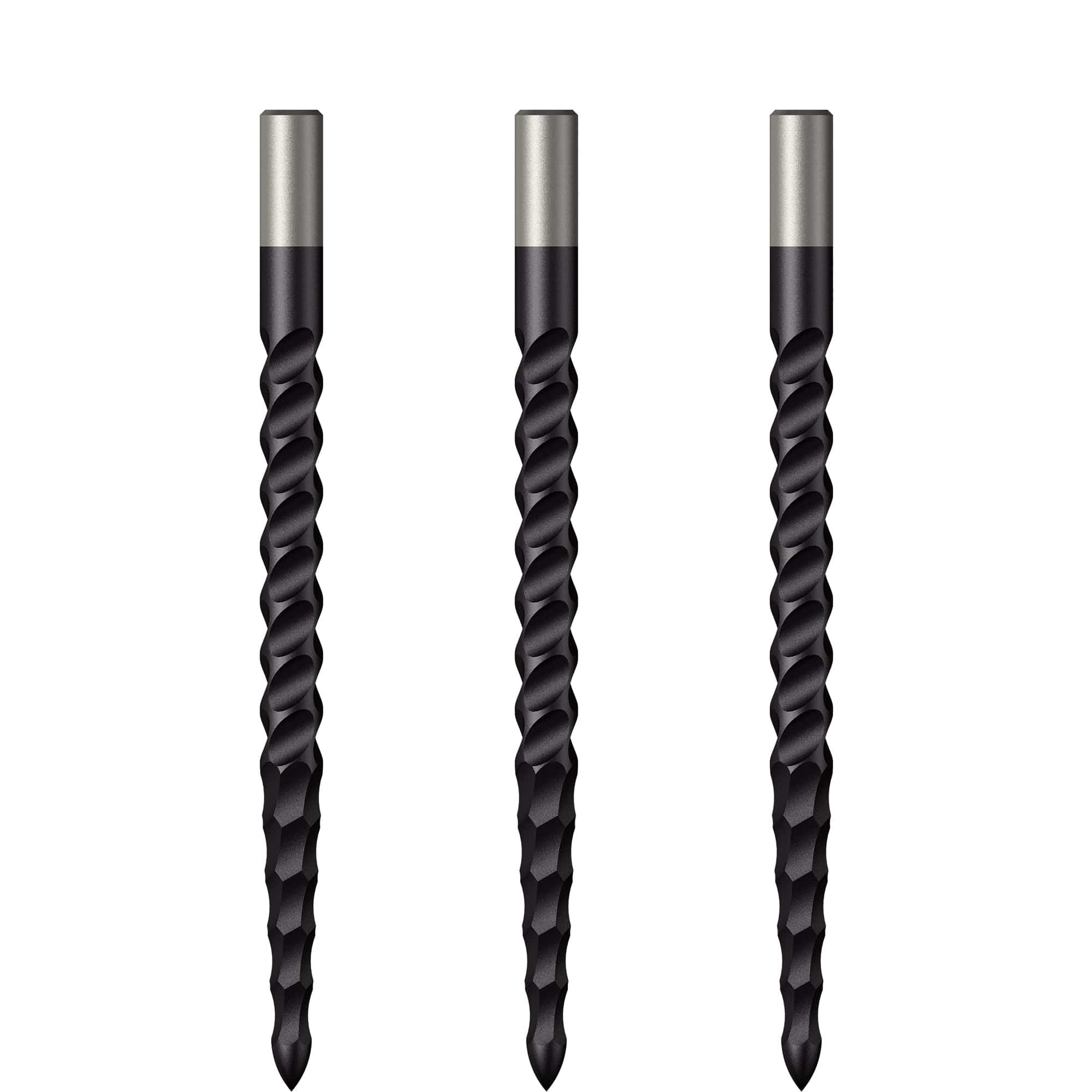 *Mission Lunar CS Dart Points - Spare Points - Rough Cut - Black - Image 4