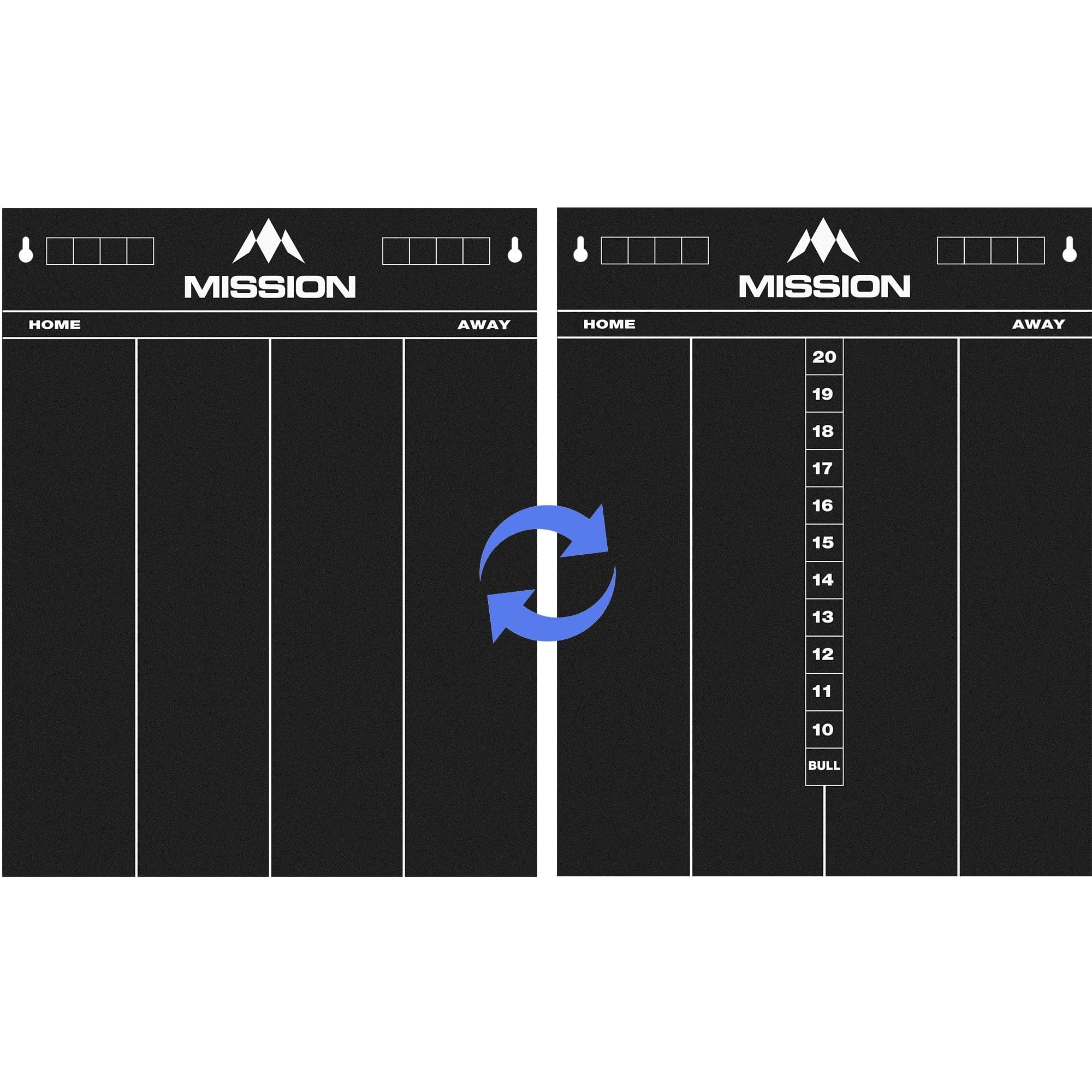 Mission Marker Boards - Chalkboard - 2 Sided - 501 and Cricket