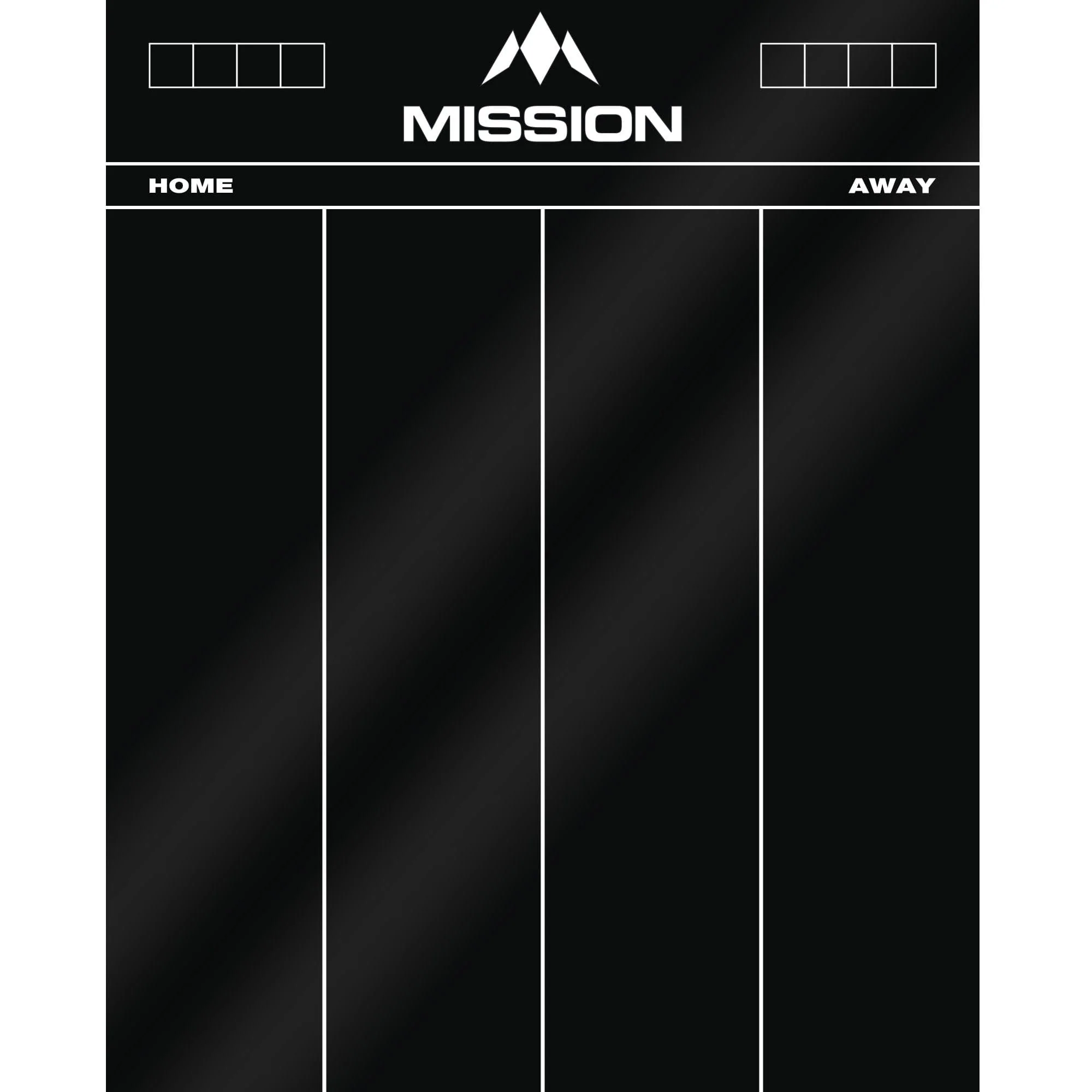*Mission Marker Boards - Drywipe Scoreboard - Blackboard - 501