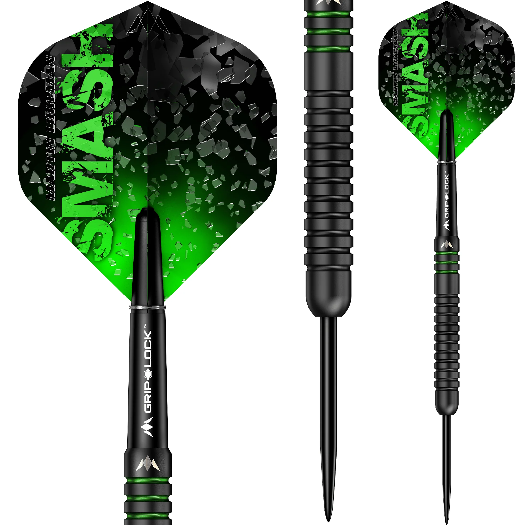 Mission Martin Lukeman Darts - Steel Tip - 90% - Smash - Black Titanium - Image 10