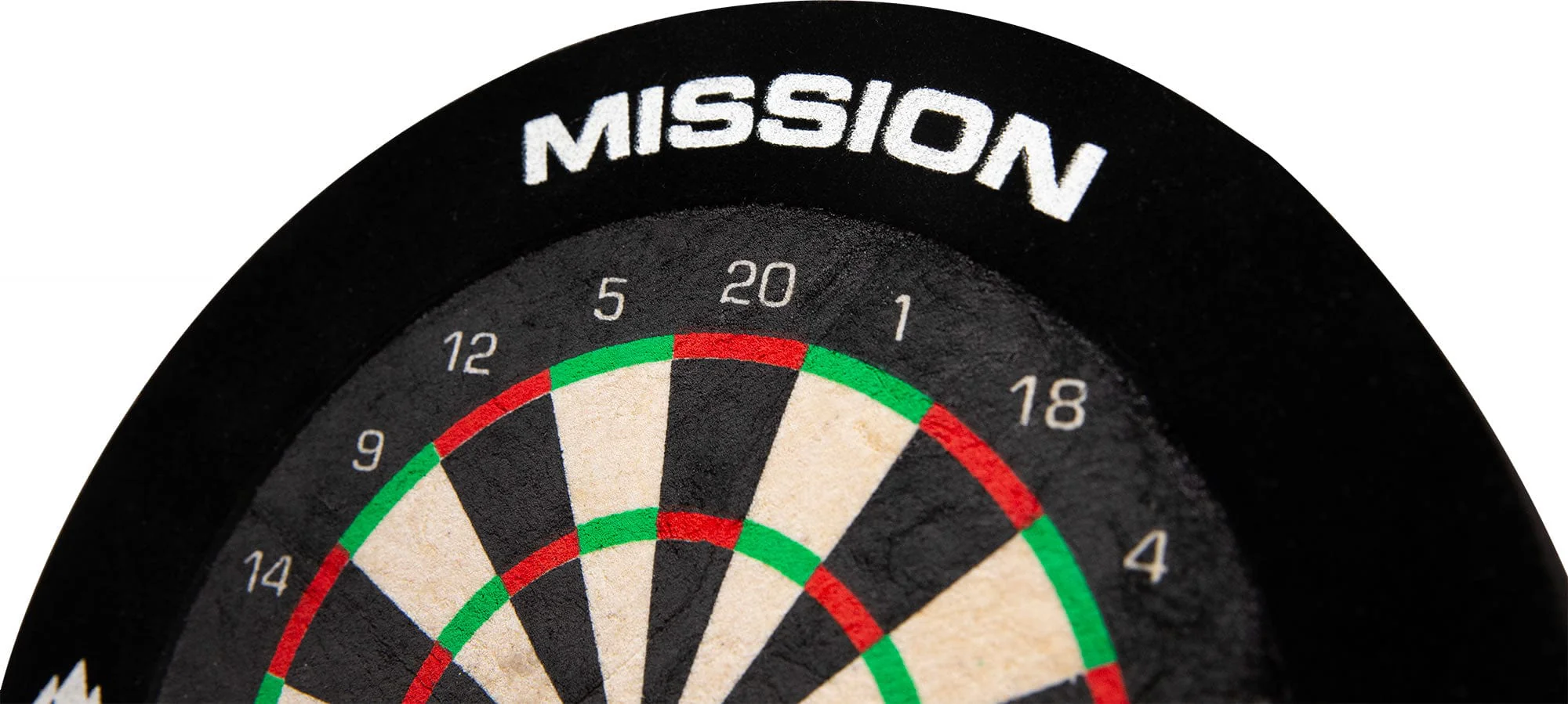 *Mission Mini Dartboard - 6 Inch - Complete with surround & 2 sets of mini darts - Image 2