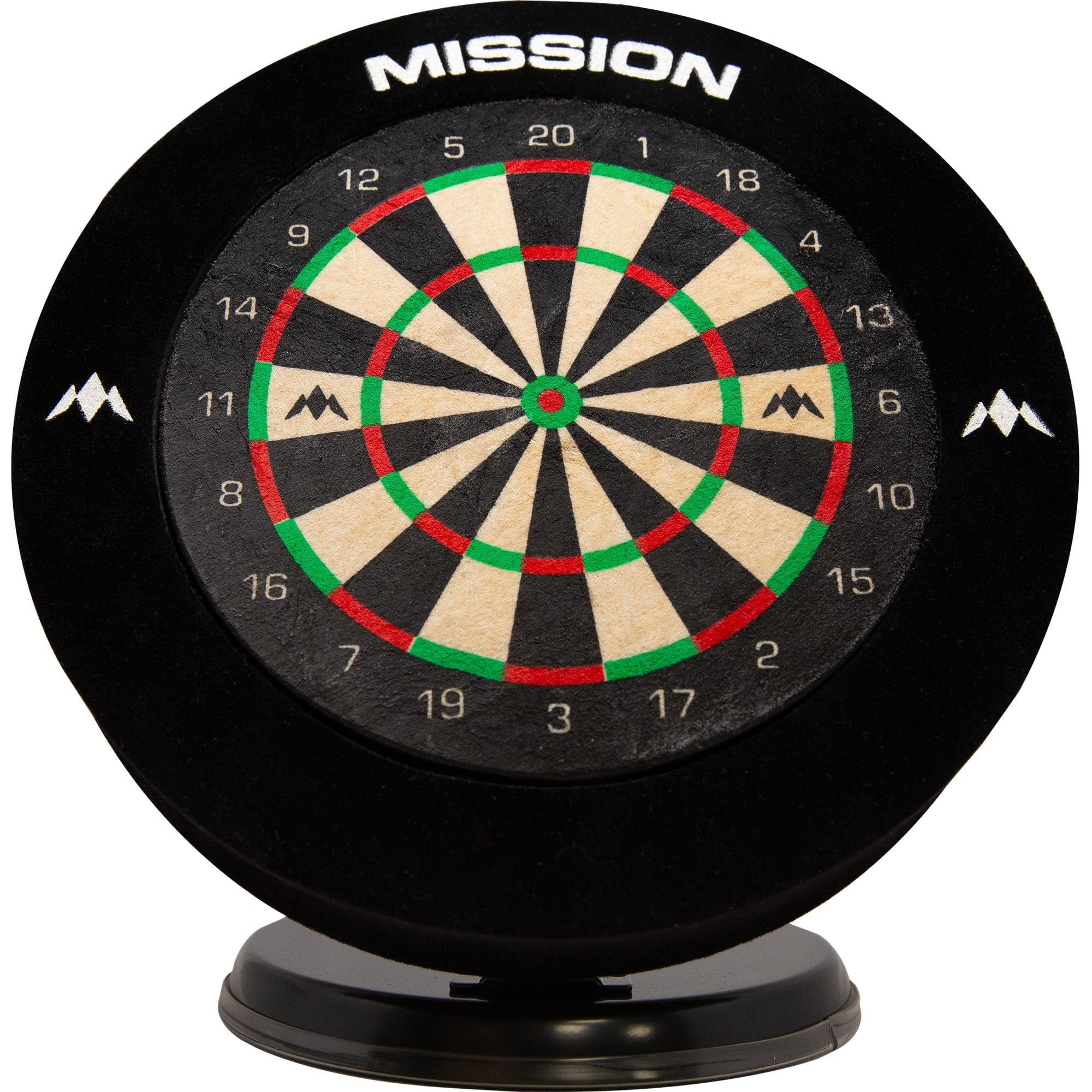 *Mission Mini Dartboard - 6 Inch - Complete with surround & 2 sets of mini darts - Image 4