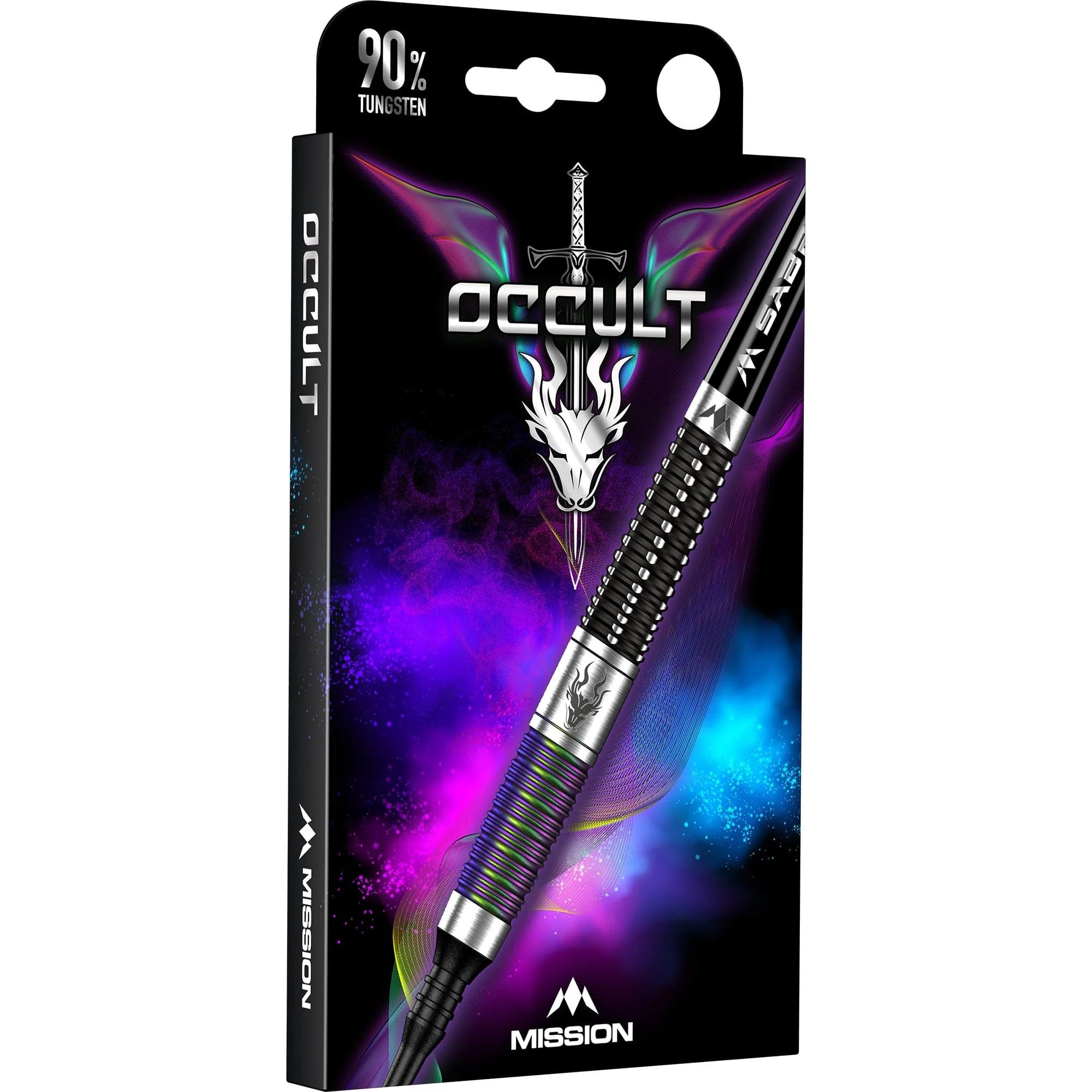 Mission Occult Darts - Soft Tip - 90% - Black & Coral PVD - Image 4