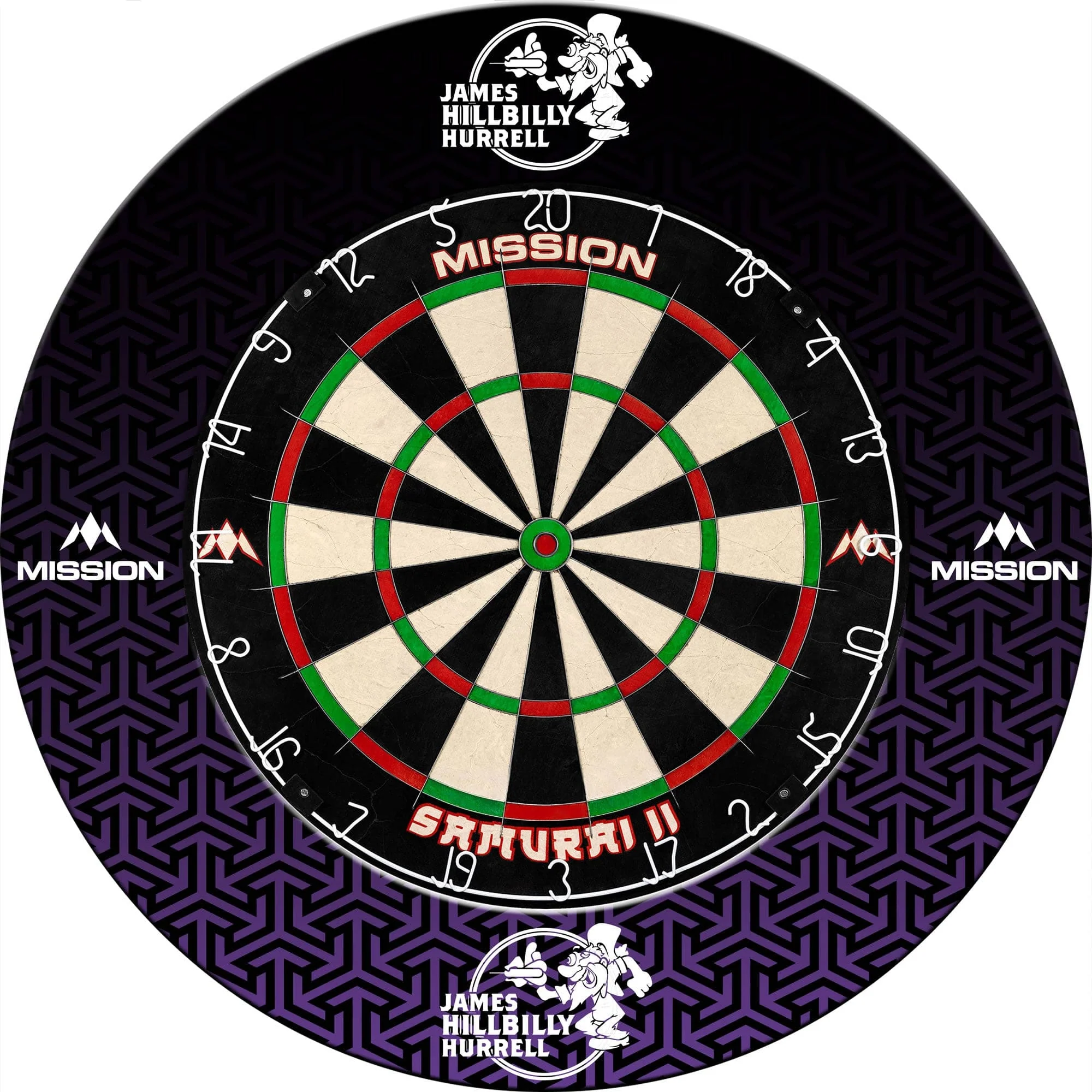 Mission Player Dartboard Surround - James Hurrell - Hillbilly - Image 2