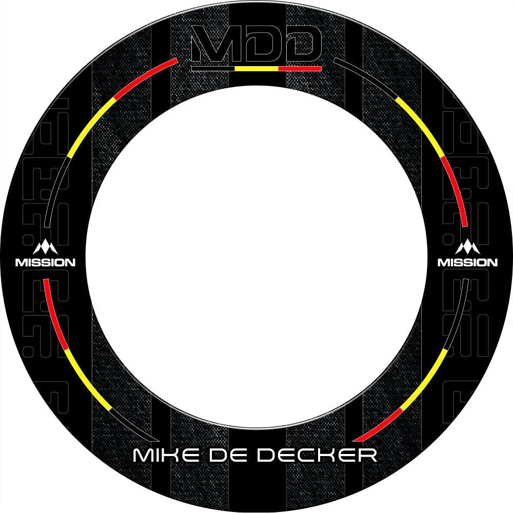 Mission Player Dartboard Surround - Mike De Decker