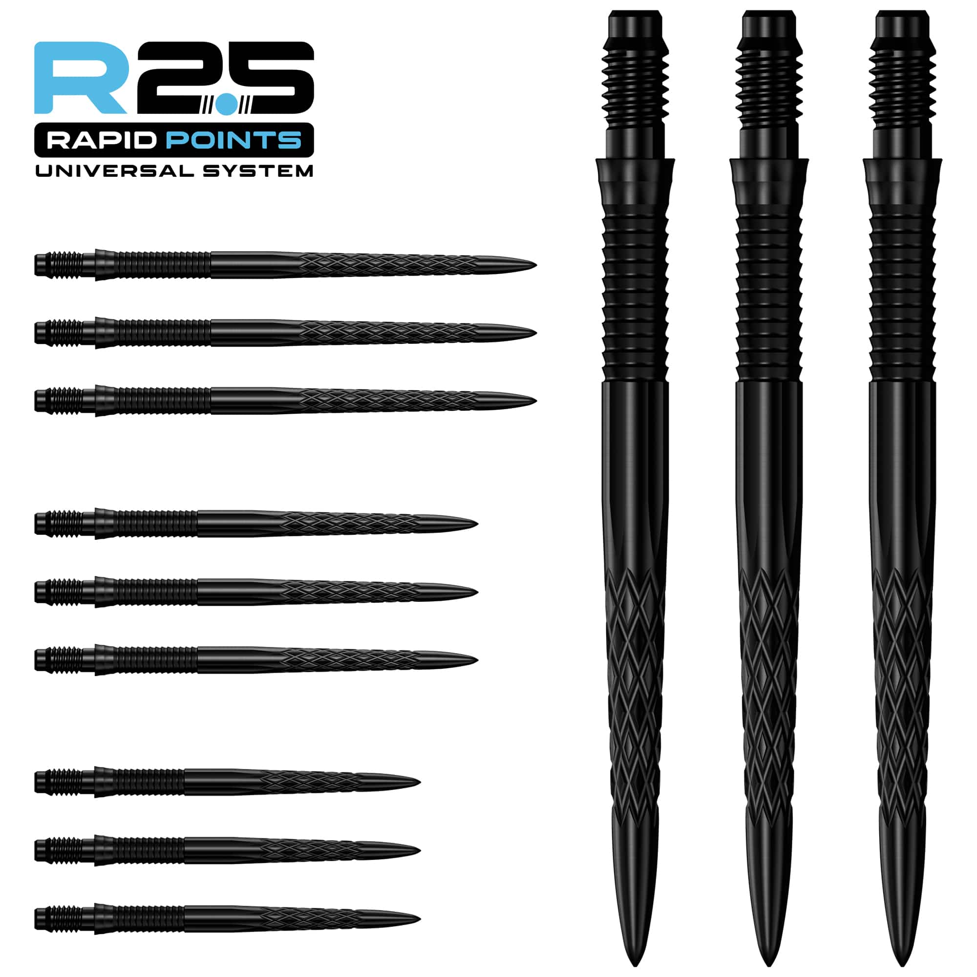 Mission R2.5 Rapid Dart Points - Steel Tip - DSX - Image 2