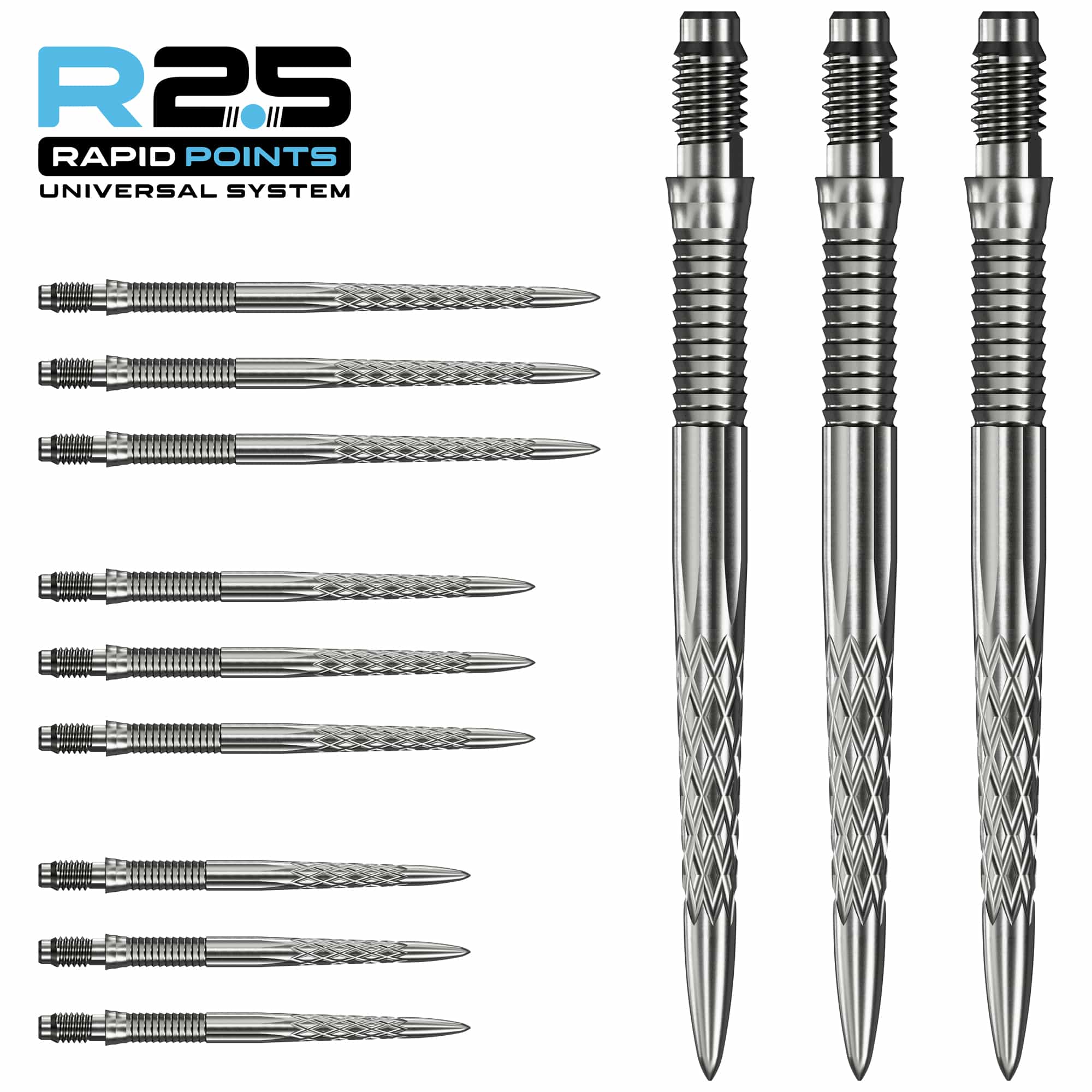 Mission R2.5 Rapid Dart Points - Steel Tip - DSX - Image 4