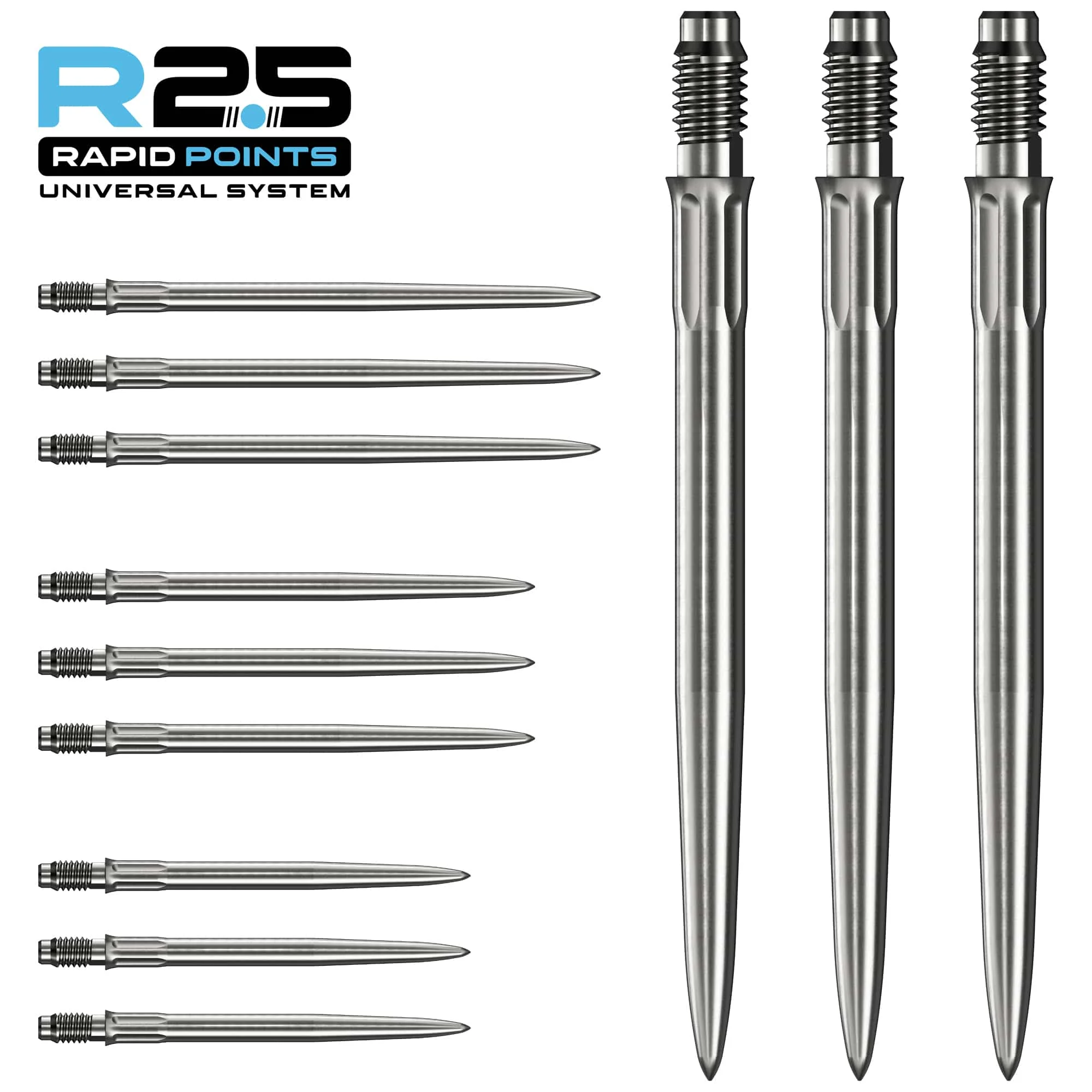 Mission R2.5 Rapid Dart Points - Steel Tip - SM1 - Image 3