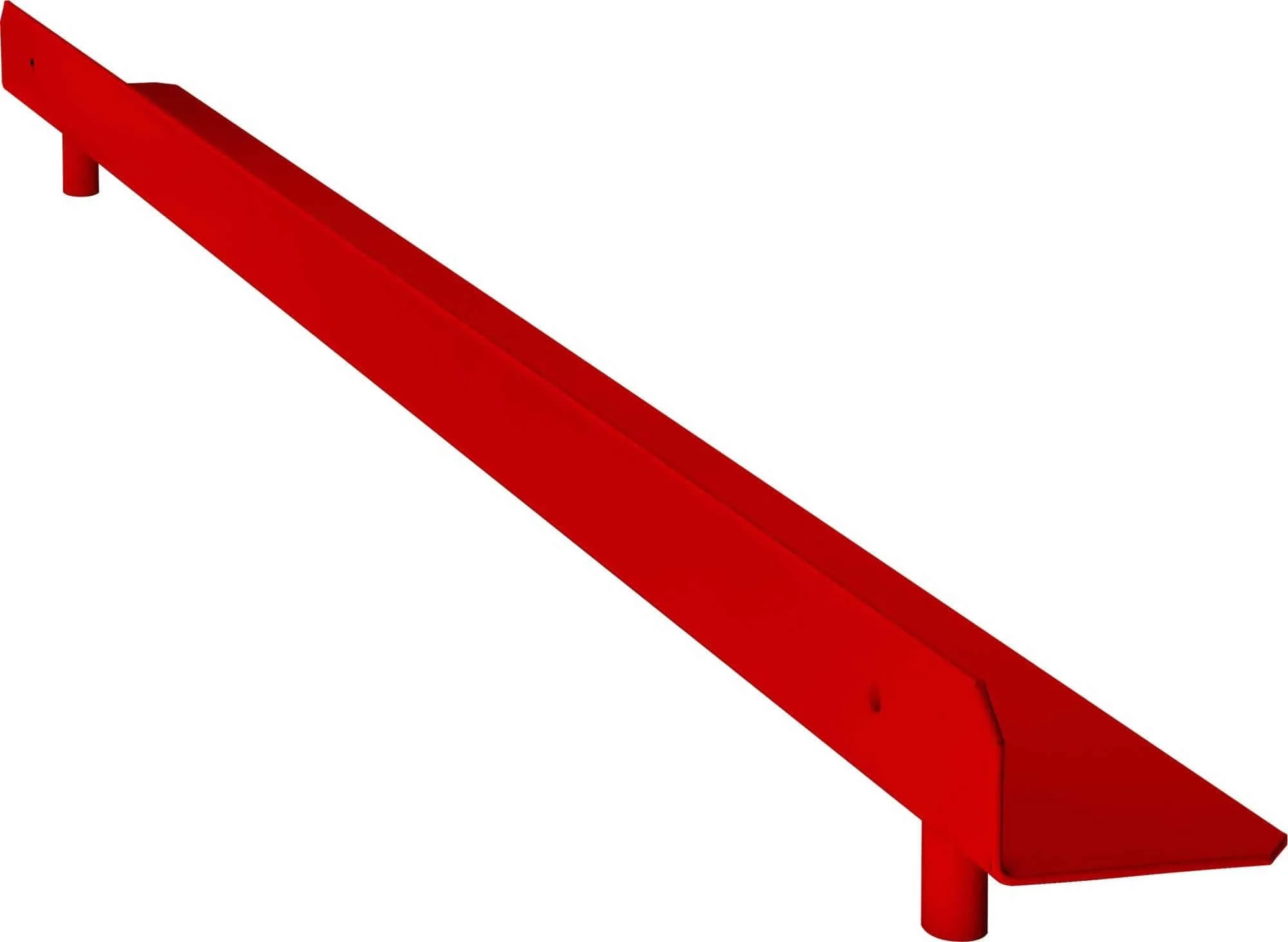 Mission Raised Steel Oche - with Floor Fittings - Retractable (Fast Remove) - Image 2