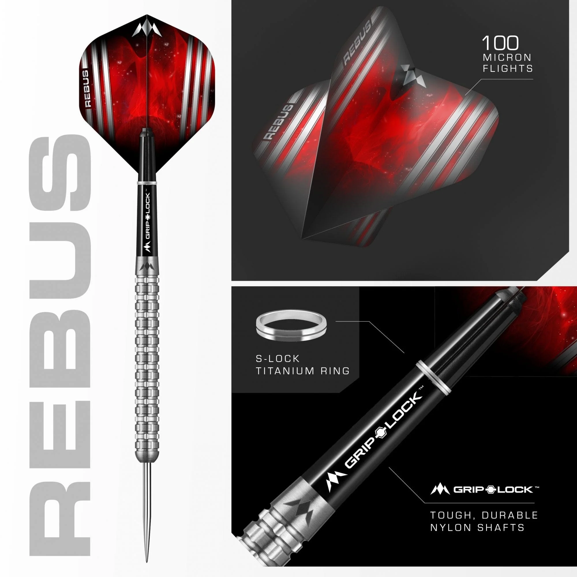 Mission Rebus Darts - Steel Tip - M3 - Linear Grip - Image 3
