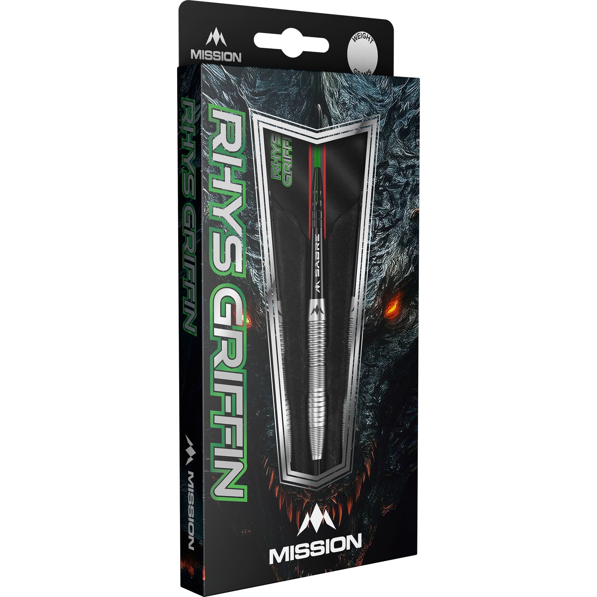 Mission Rhys Griffin Darts - Steel Tip - 95% Tungsten - Image 3