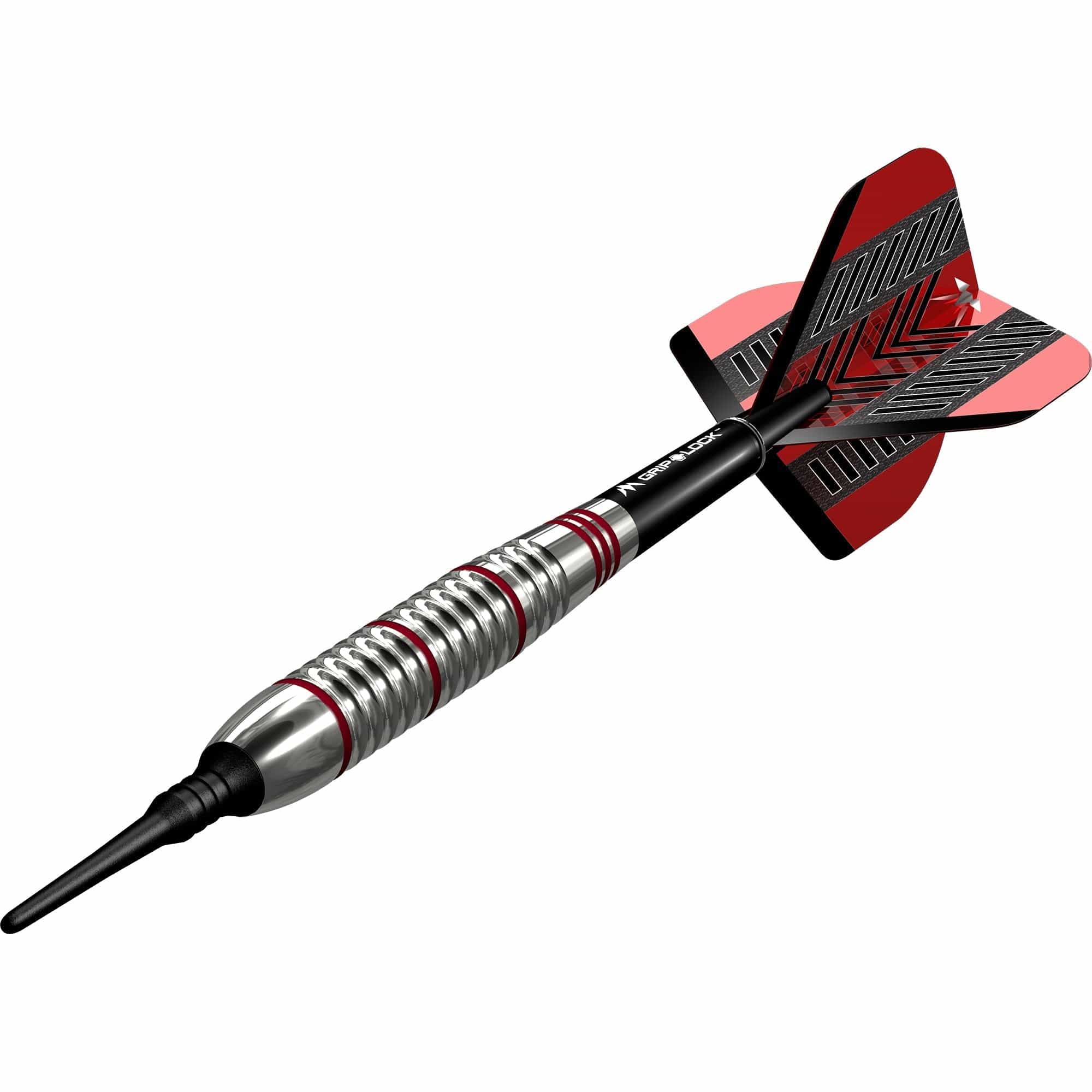 Mission Rogue Darts - Soft Tip - Brass - Silver & Red Coated - Image 5