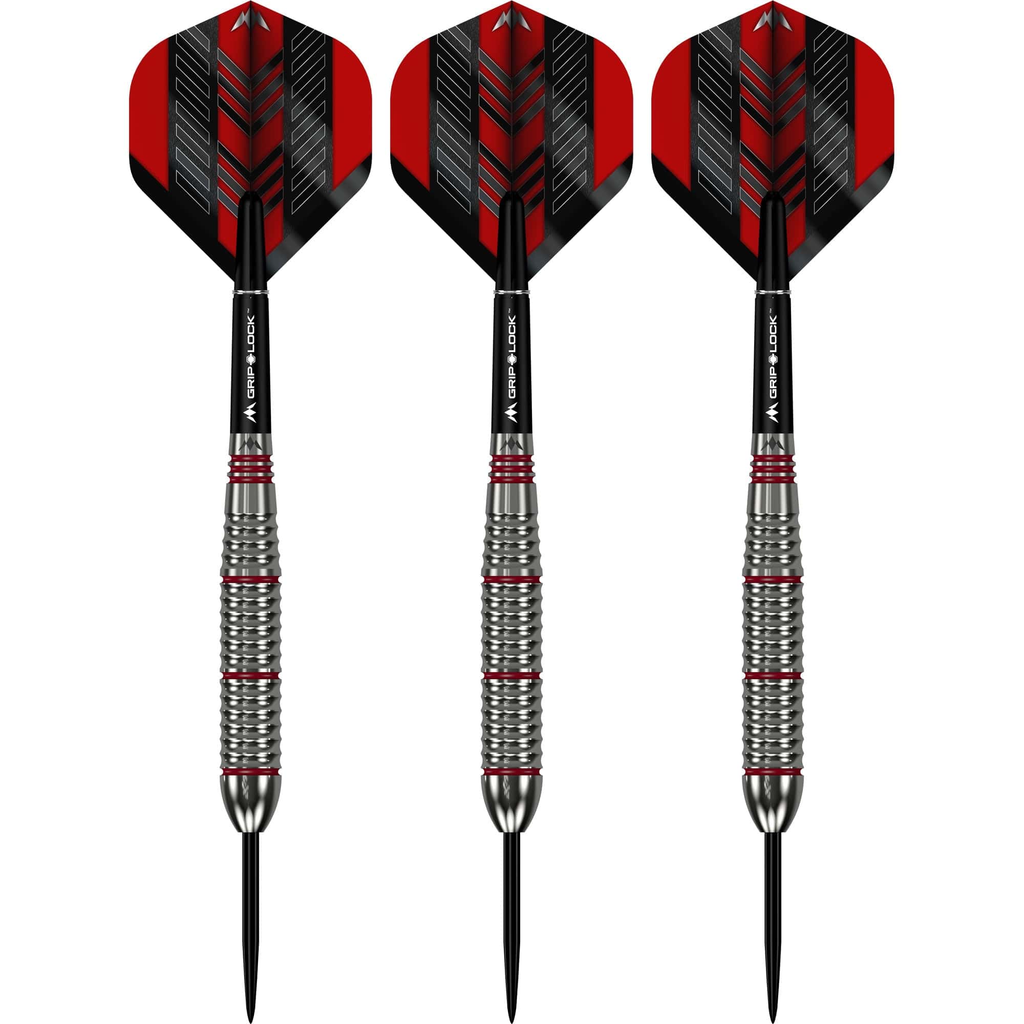 Mission Rogue Darts - Steel Tip - Brass - Silver & Red Coated - Image 2