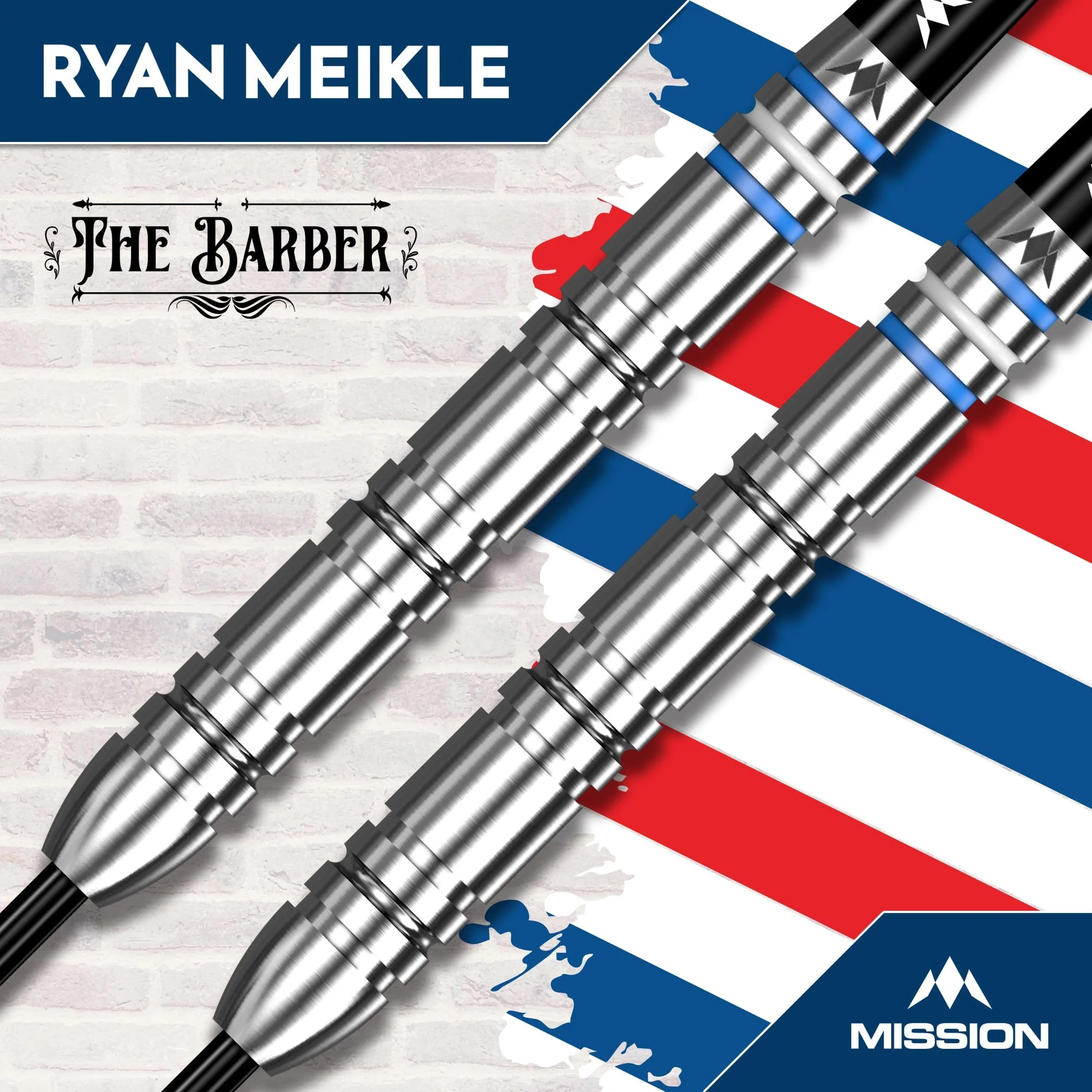 Mission Ryan Meikle Darts - Steel Tip - 90% Tungsten - Image 3
