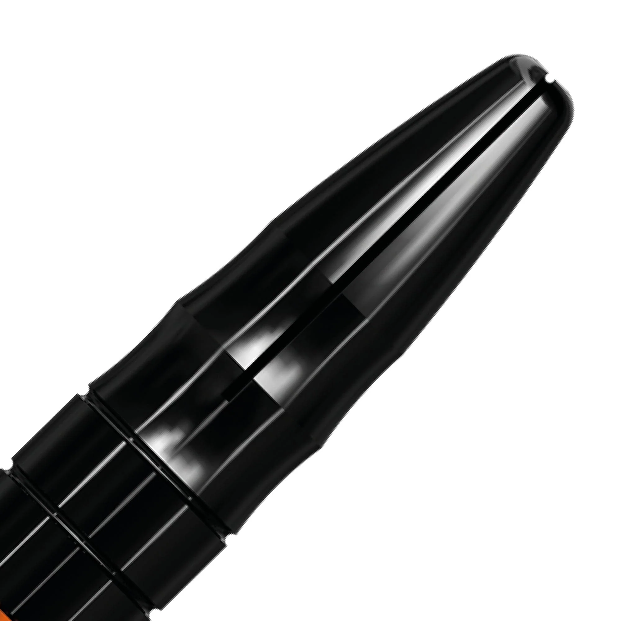 *Mission Sabre Shafts - Polycarbonate Dart Stems - Orange - Black Top - Image 10