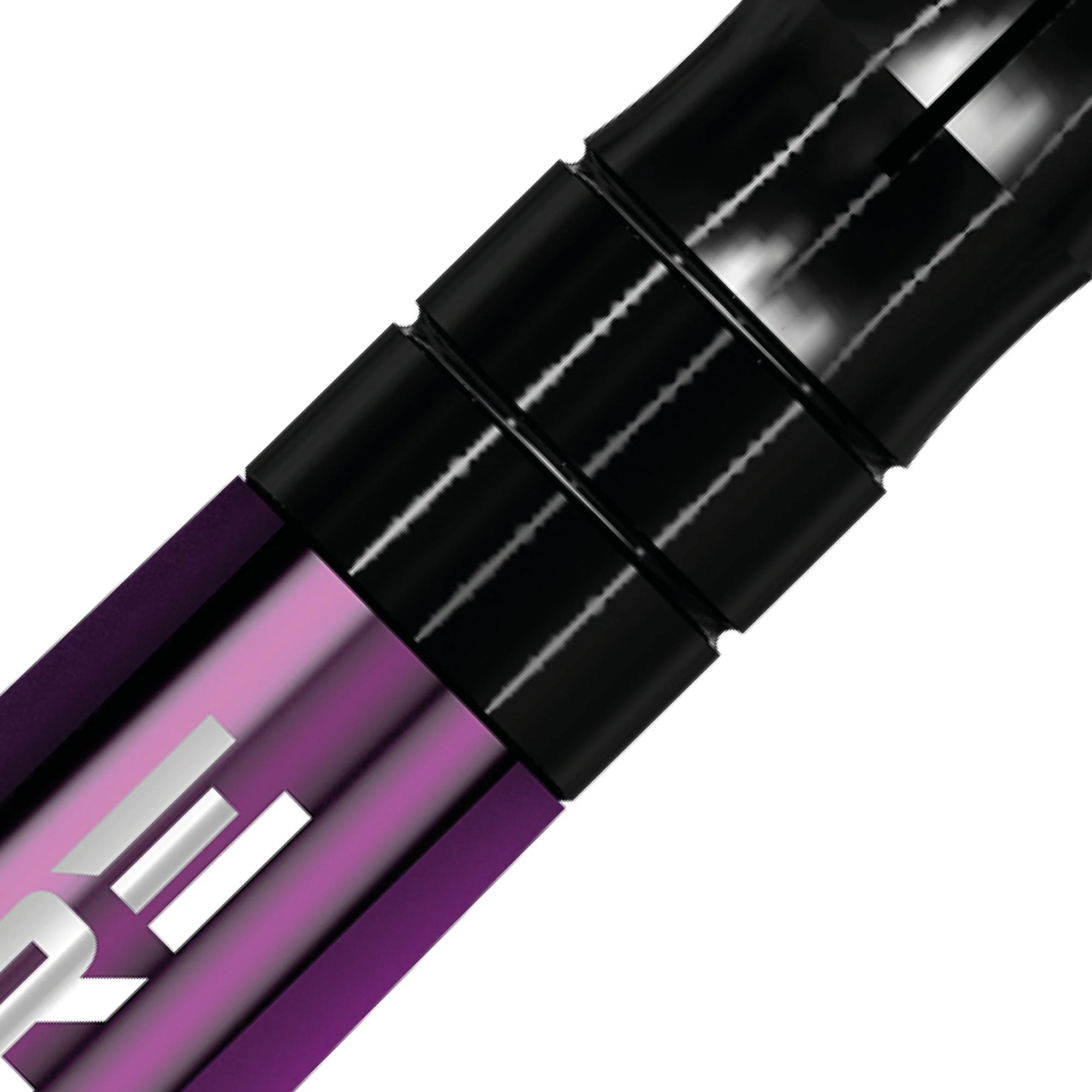 *Mission Sabre Shafts - Polycarbonate Dart Stems - Purple - Black Top - Image 11
