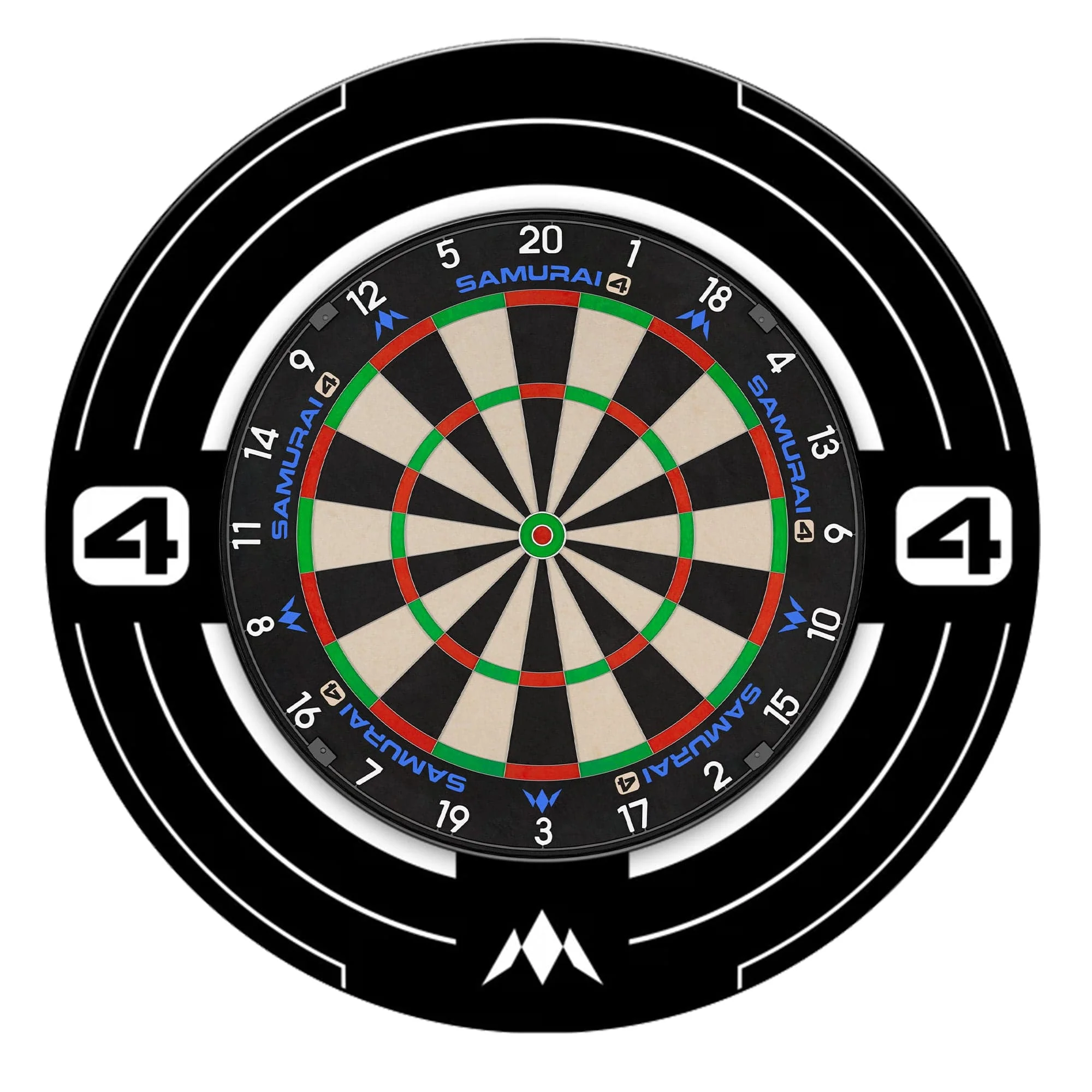 Mission Samurai 4 Dartboard Set - Dart Board & Surround - Image 6