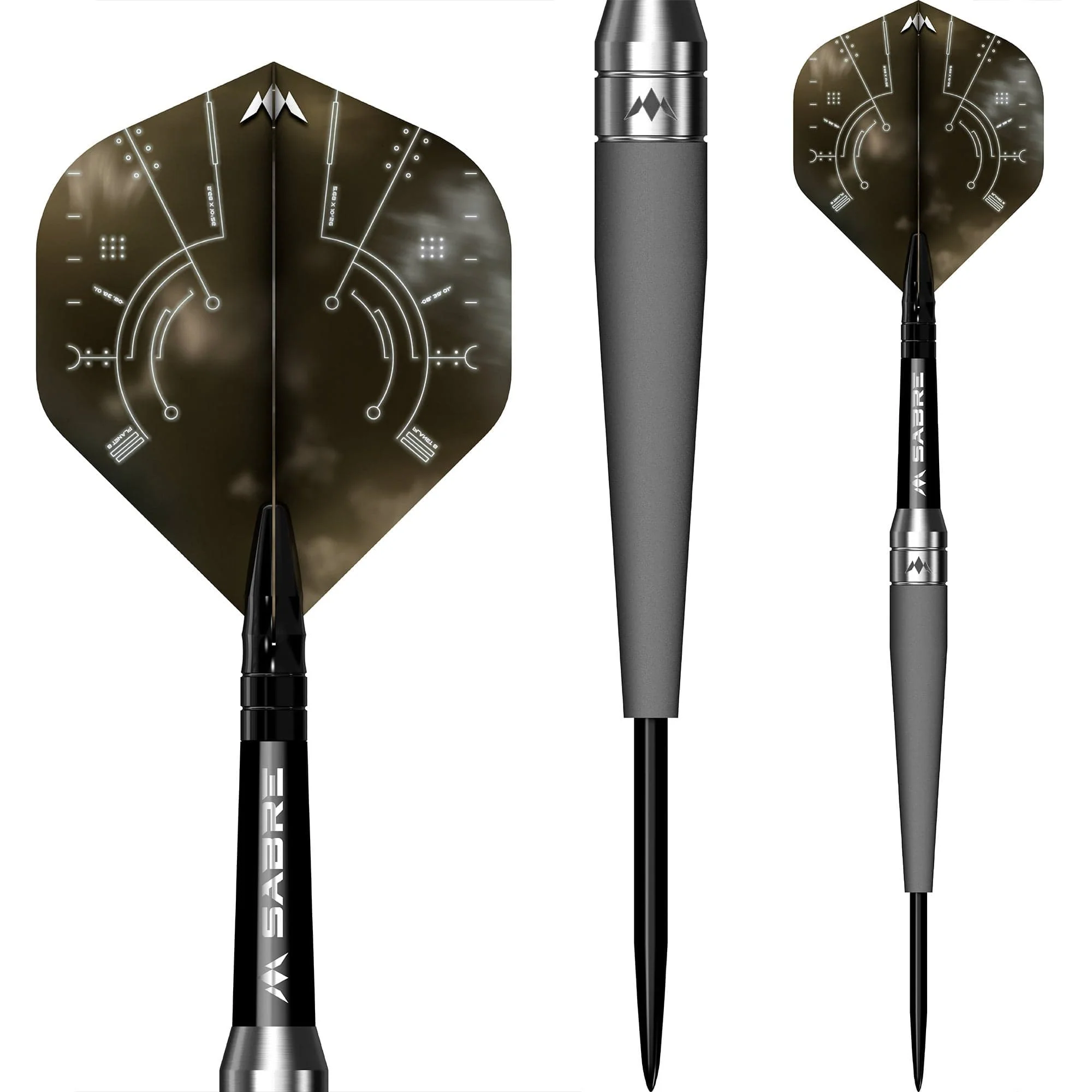 Mission Saturn Darts - Steel Tip - 90% Tungsten - Titan - Image 2