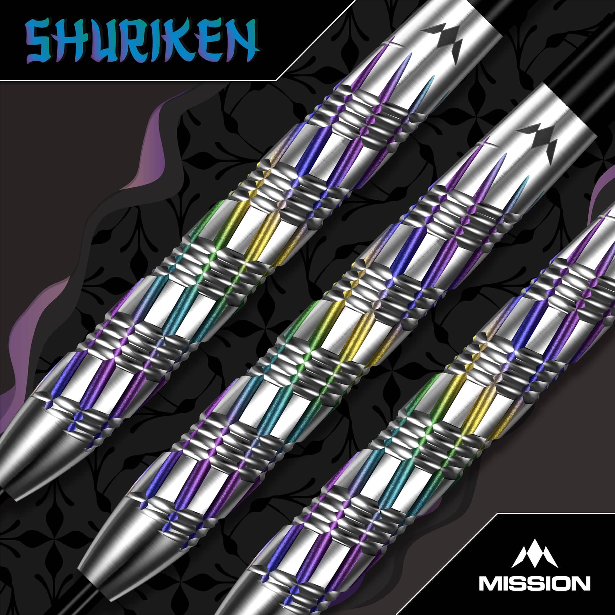 Mission Shuriken Darts - Steel Tip - 90% Tungsten - Image 3