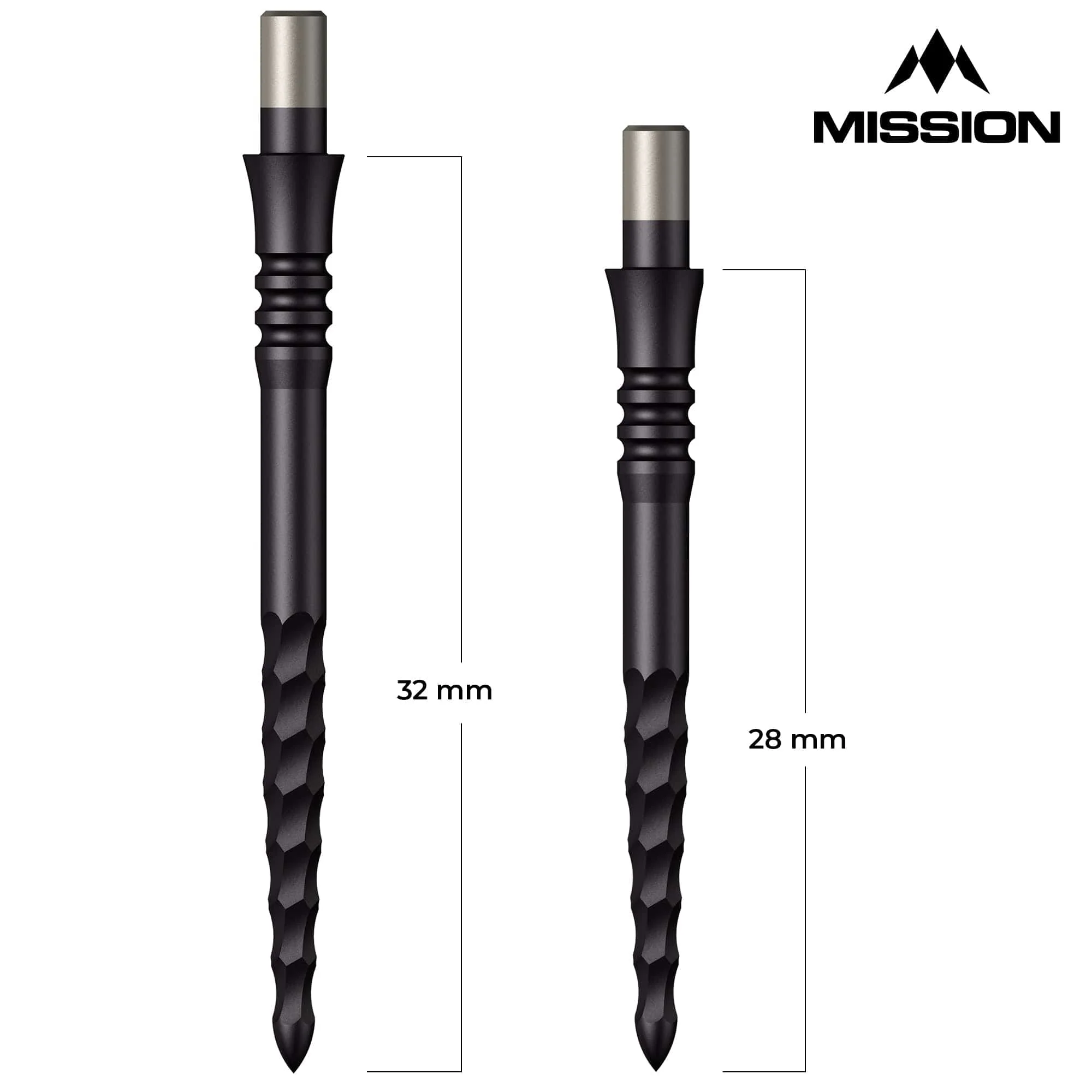 Mission Sniper Points - Steel Tip - Precision Spare Points - Lunar FS - Black - Image 4