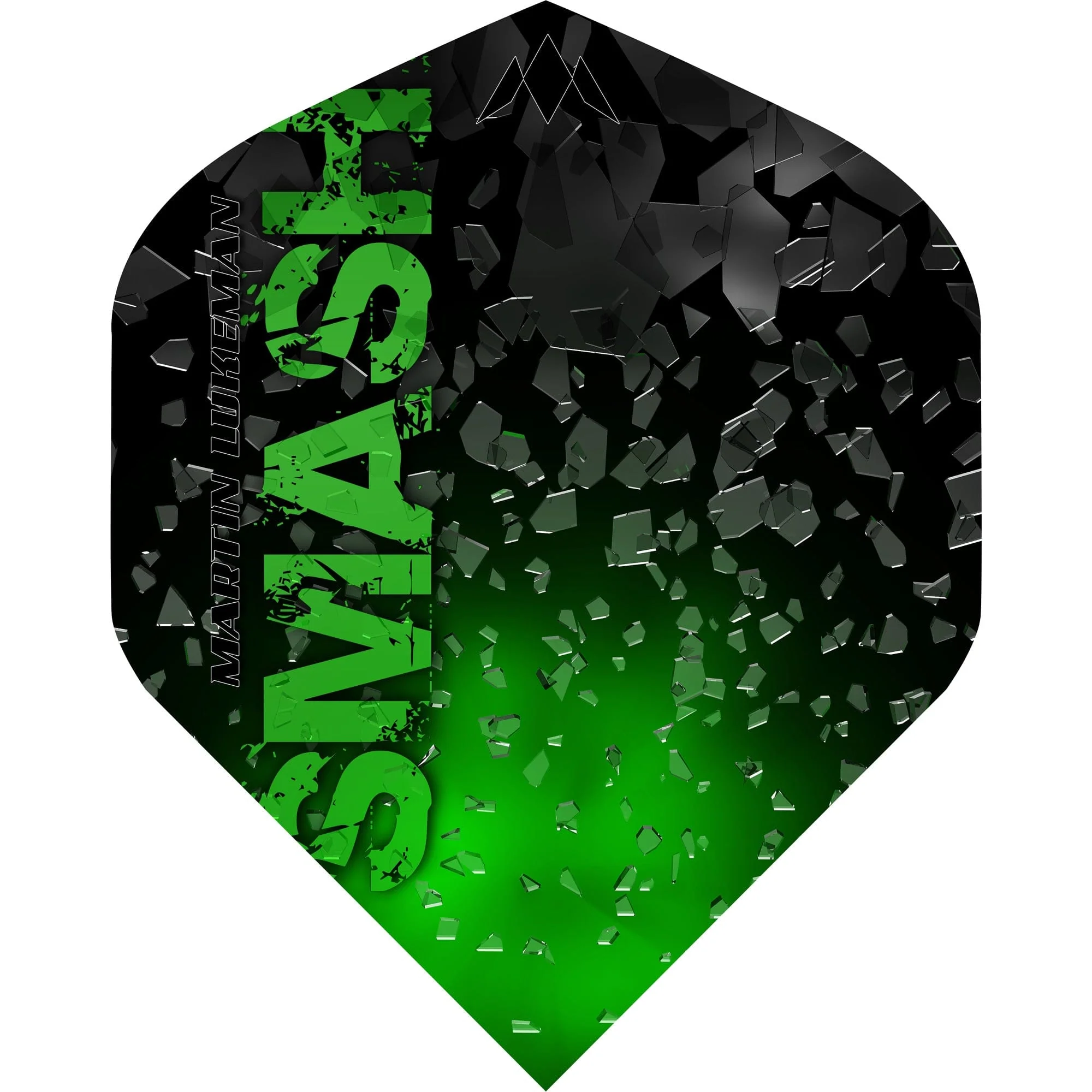 Mission Solo Dart Flights - 100 Micron - No2 - Std - Martin Lukeman