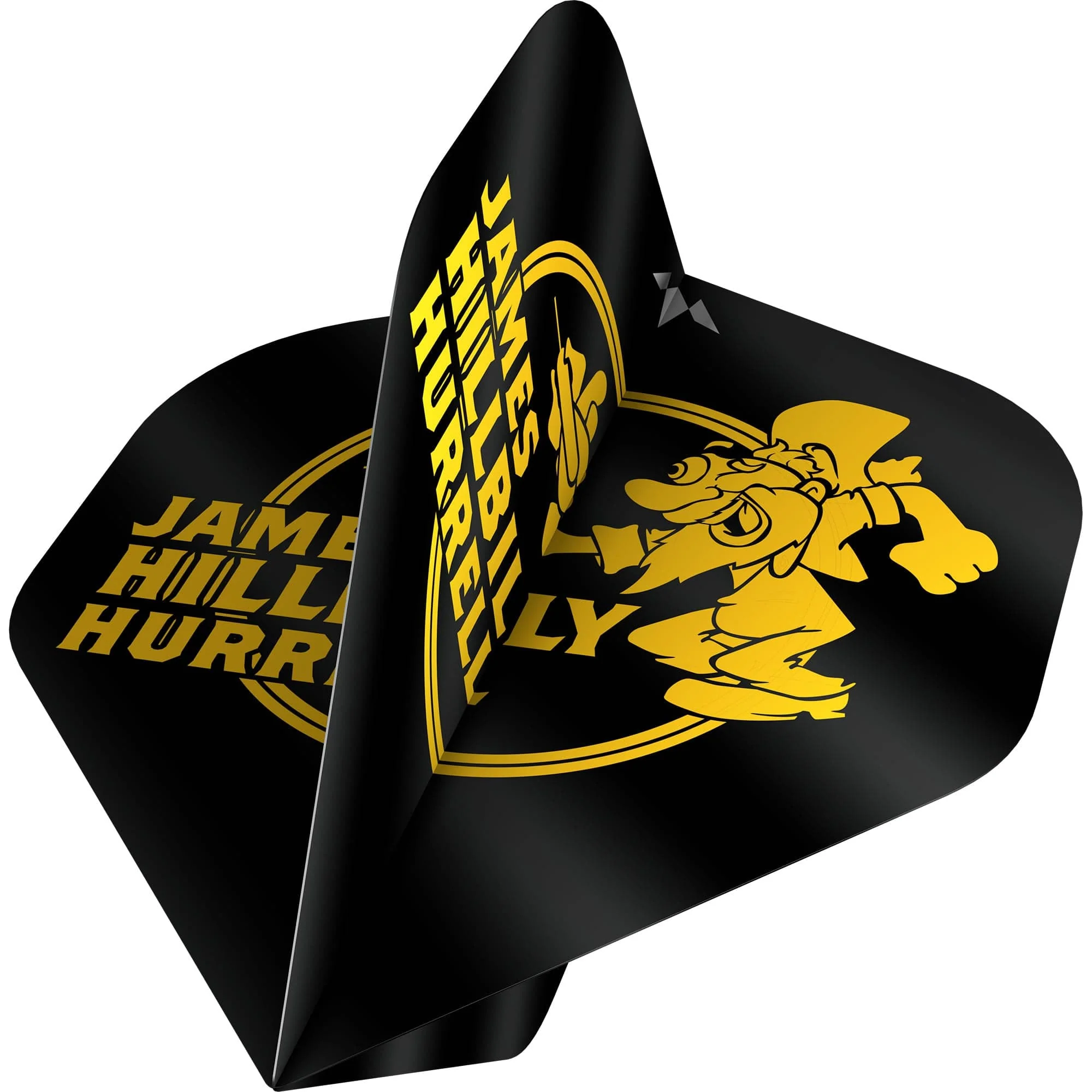 Mission Solo Dart Flights - 100 Micron Standard No2 - James Hurrell V2 - Image 2