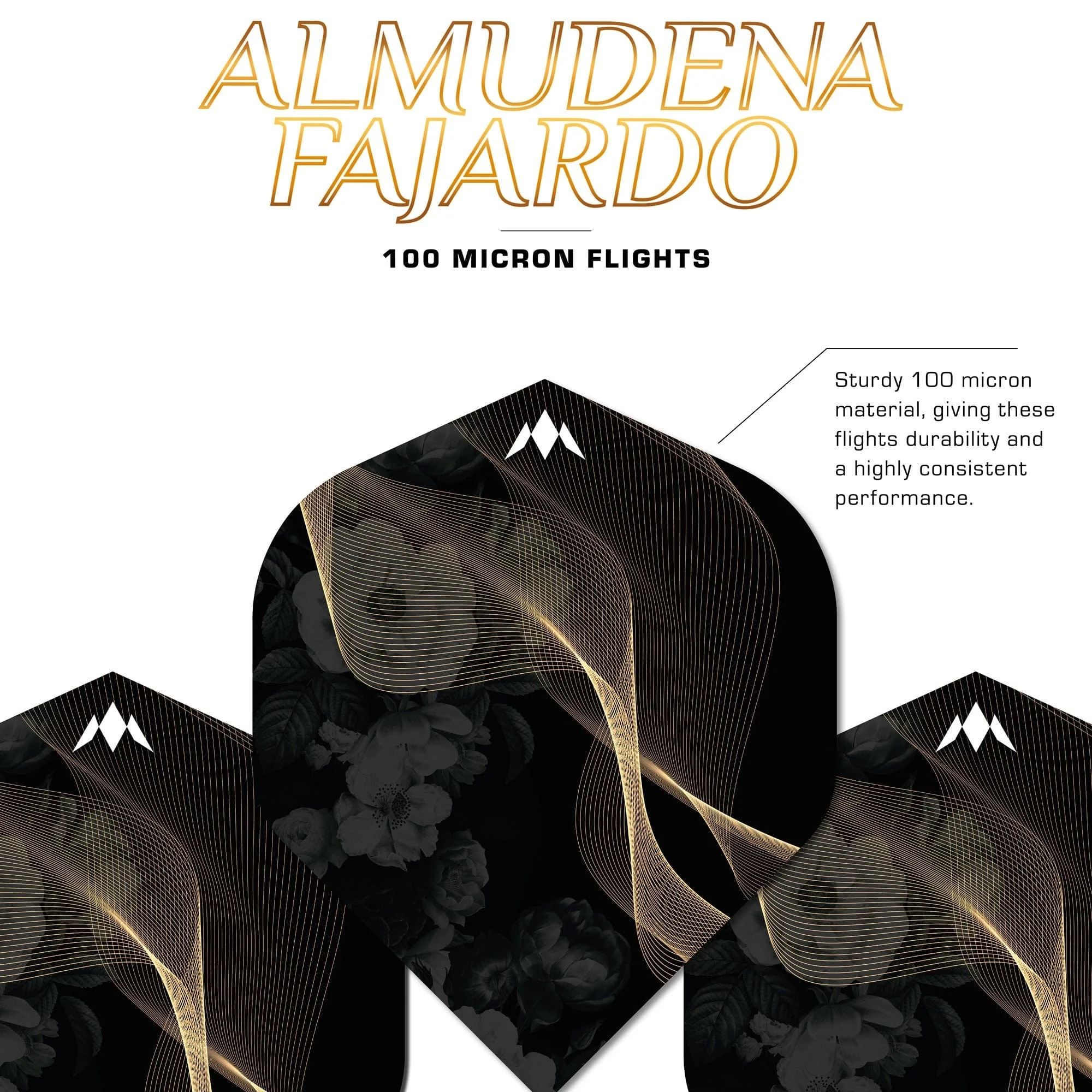 *Mission Solo Dart Flights - 100 Micron - Std - No2 - Almudena Fajardo - Image 3