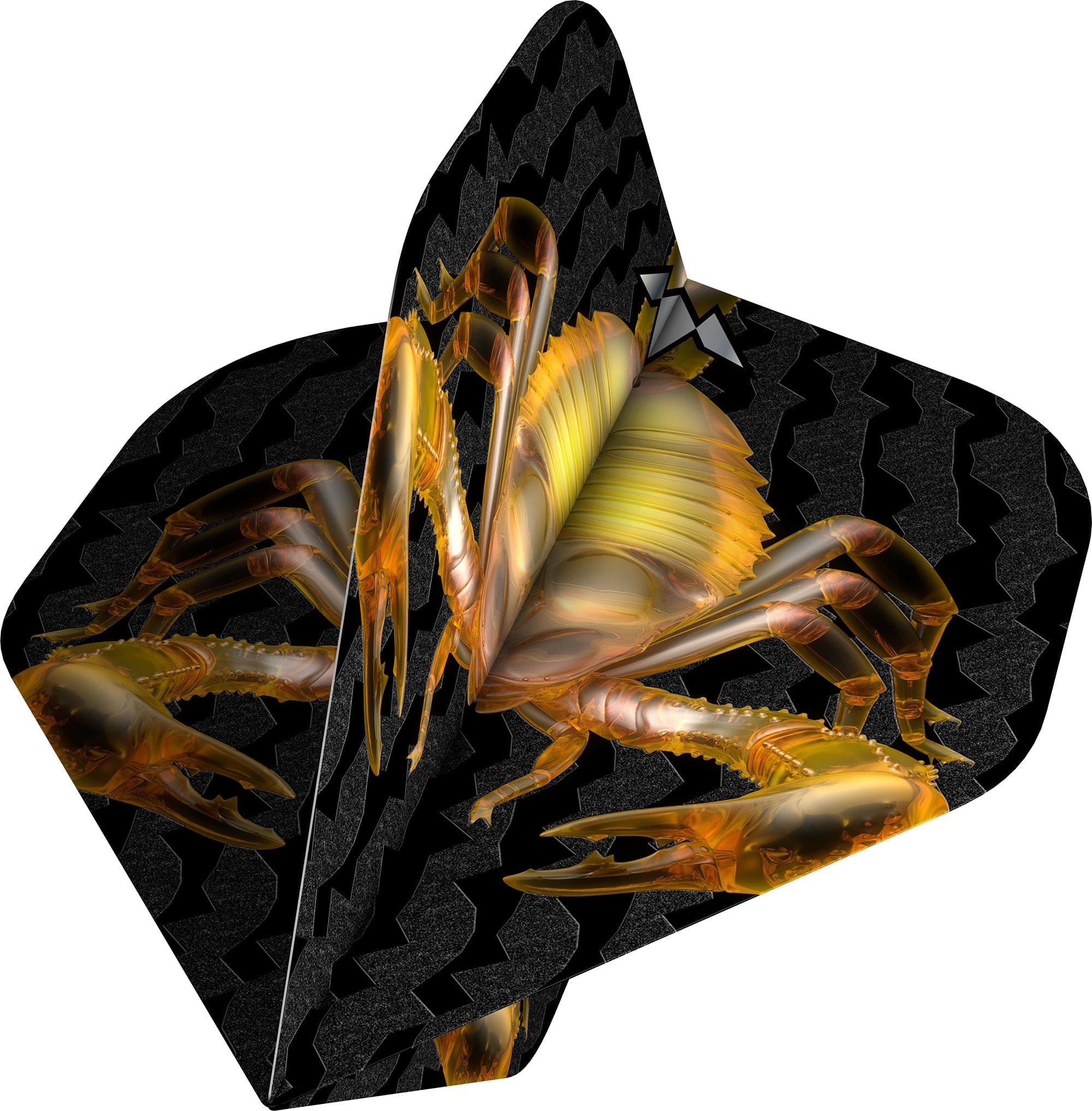 Mission Solo Dart Flights - 100 Micron - Std - No2 - Scorpion - Image 2