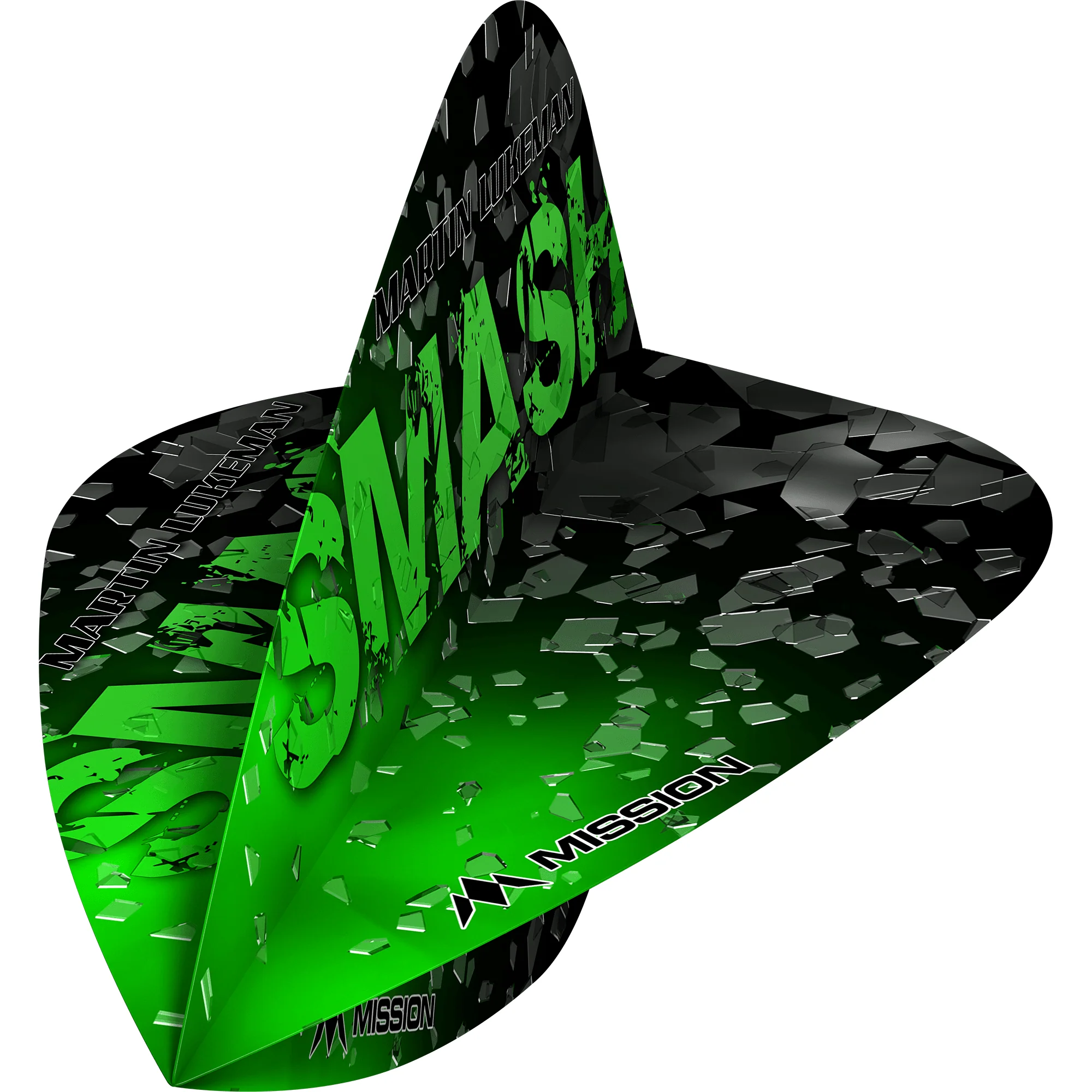 Mission Solo Dart Flights - 75 Micron - Kite - Martin Lukeman - Image 2