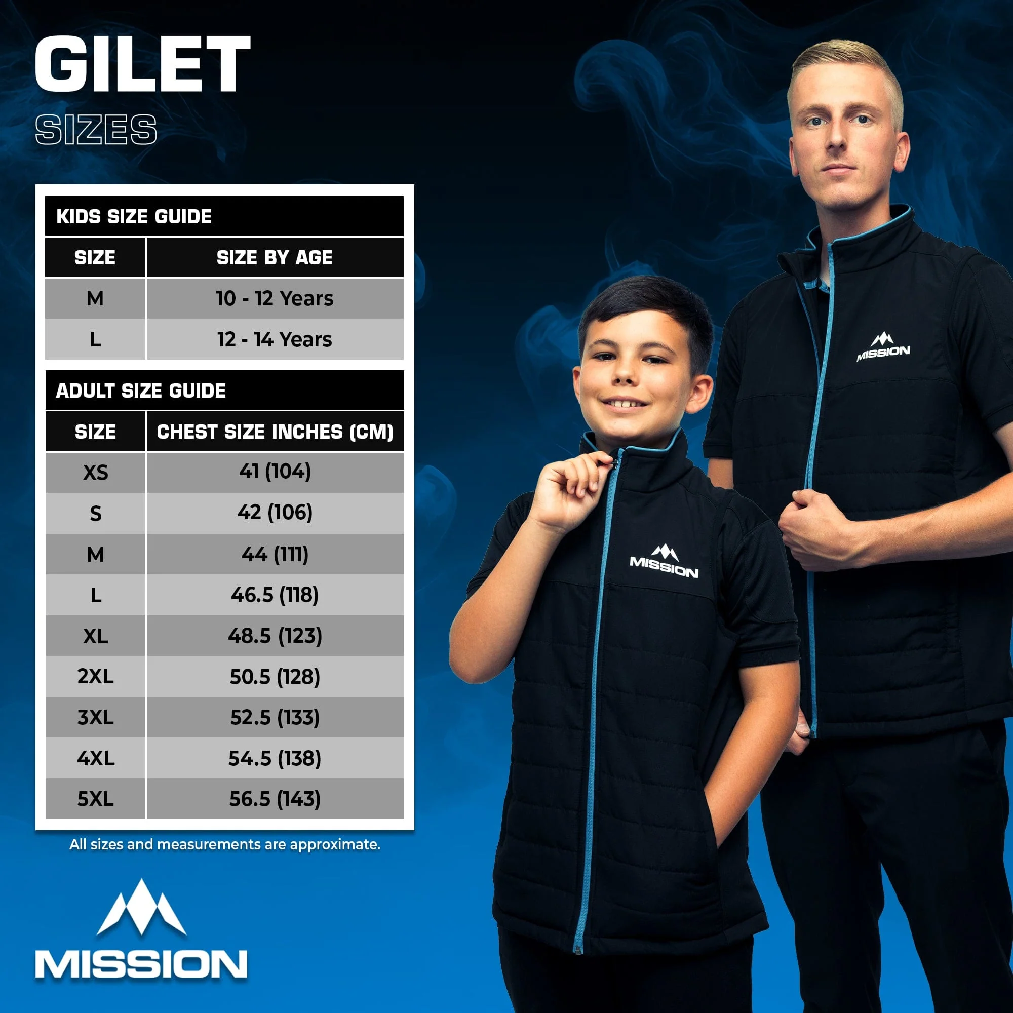 Mission Teamwear - Gilet - Black - Adult - Image 6