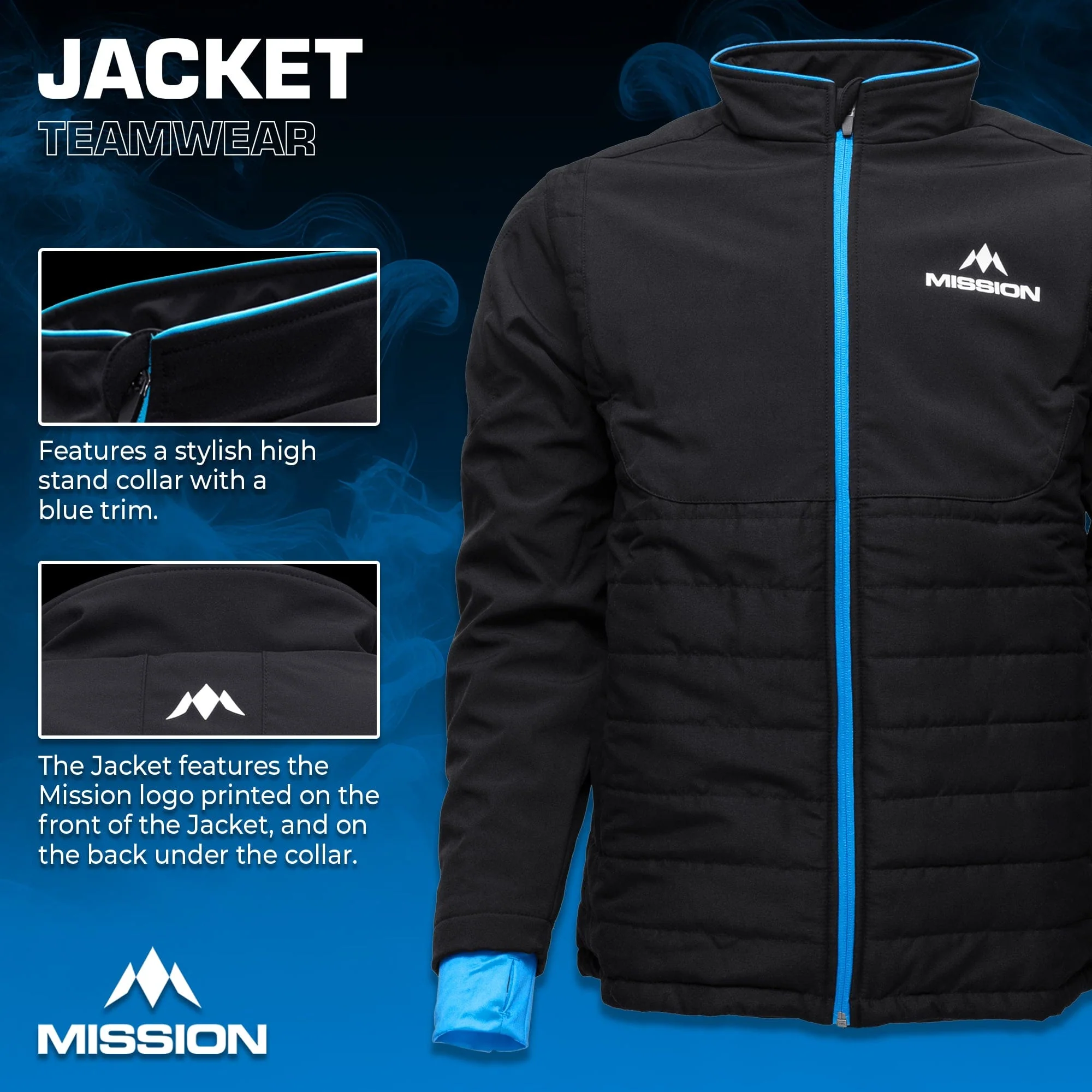 Mission Teamwear - Softshell Jacket - Black - Adult - Image 4