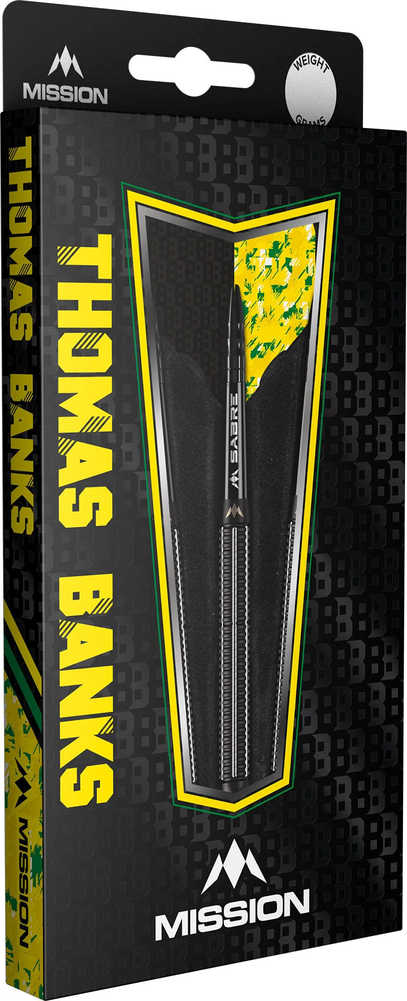 Mission Thomas Banks Darts - Steel Tip - 90% Tungsten - Black PVD - Image 3