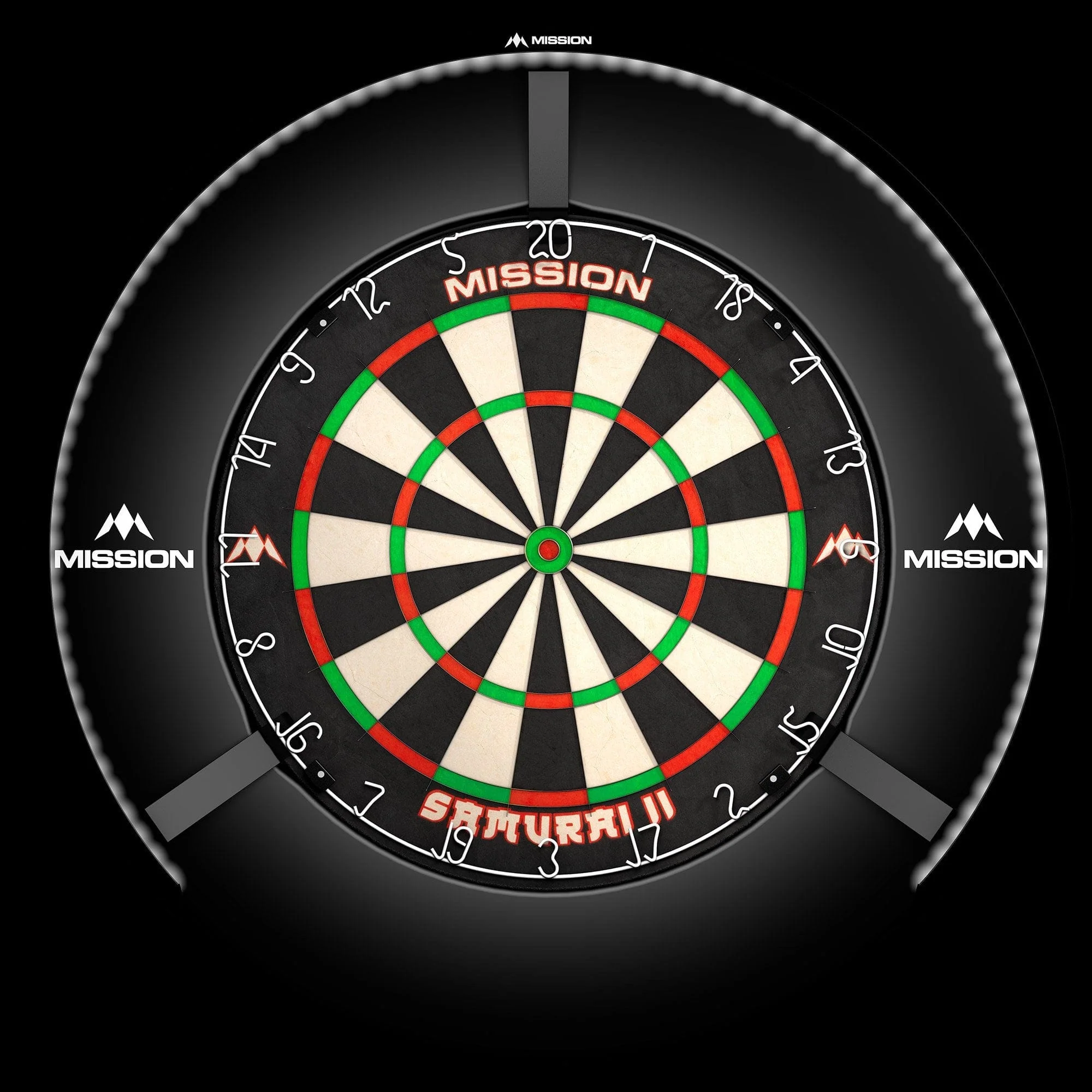 Mission Torus 270 Dartboard Lighting - Bright White Light - Image 11
