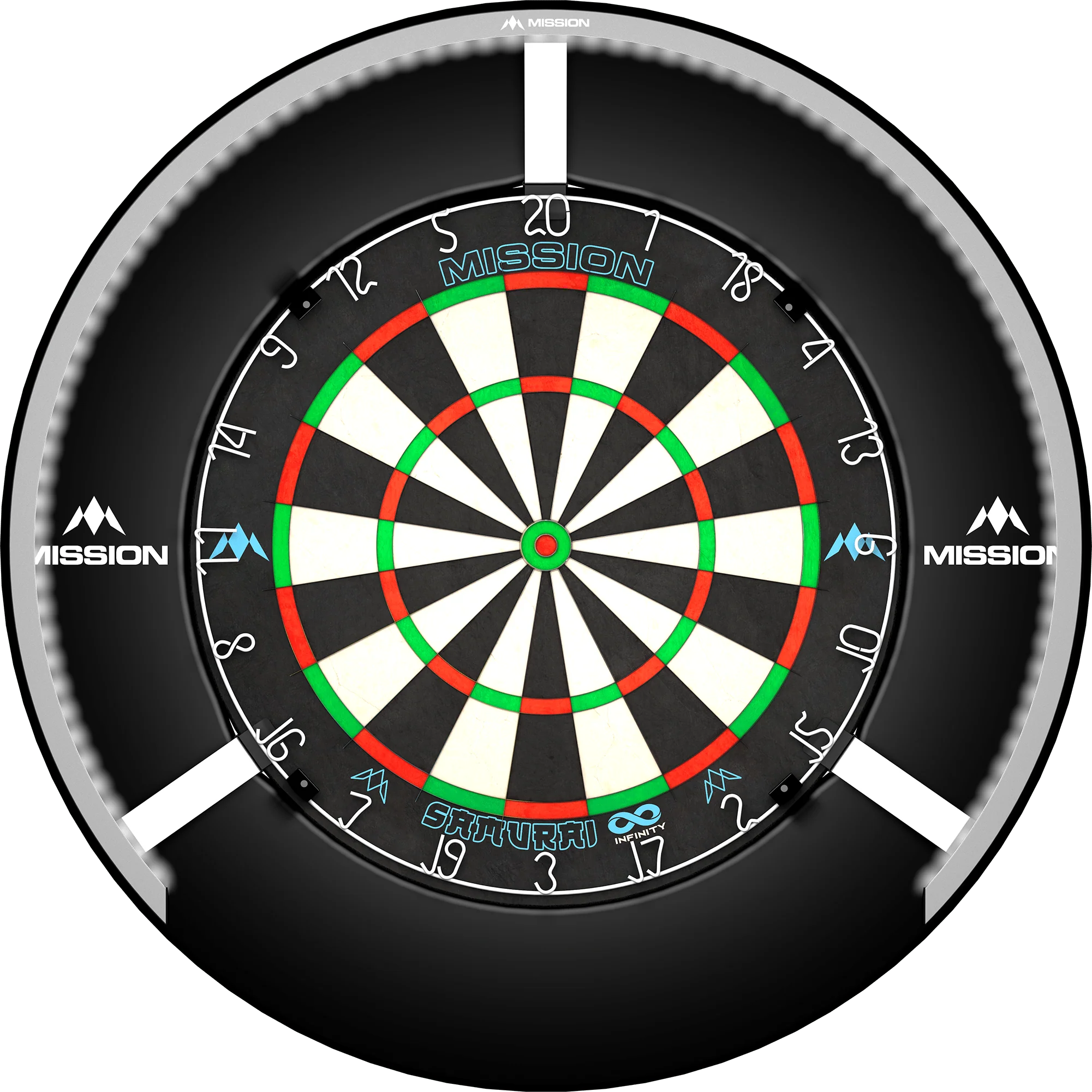 Mission Torus 270 Dartboard Lighting - Bright White Light - Image 28