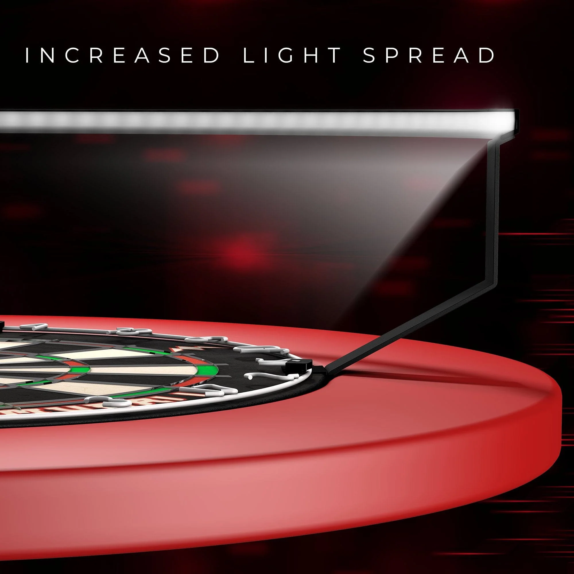 Mission Torus 270 Dartboard Lighting - Bright White Light - Image 9
