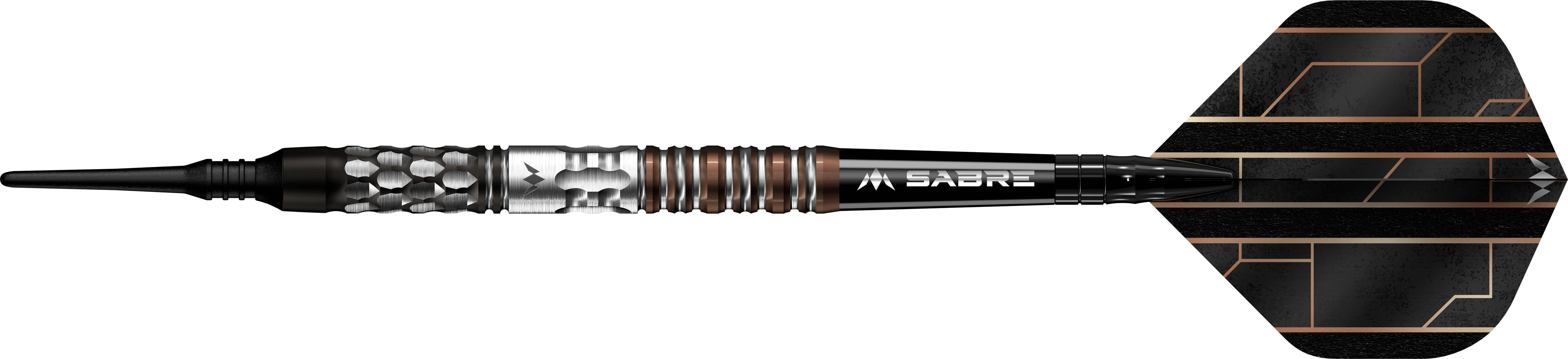 Mission Tycho Darts - Soft Tip - 95% Tungsten - Black & Bronze PVD - 20g - Image 4