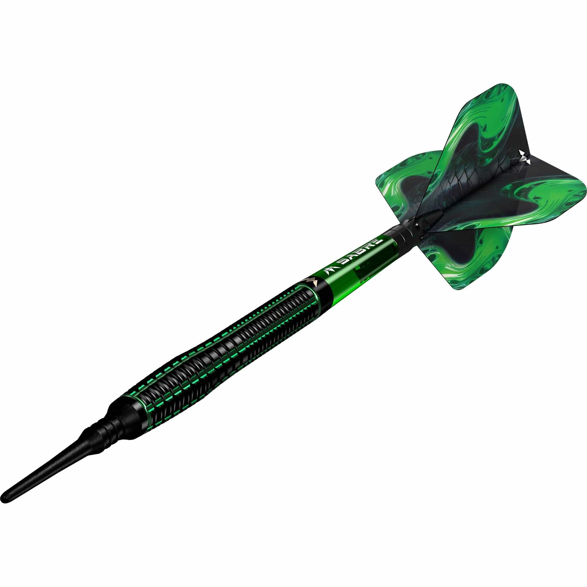 Mission Venom Darts - Soft Tip - 90% Tungsten - Black & Green Electro - Image 5