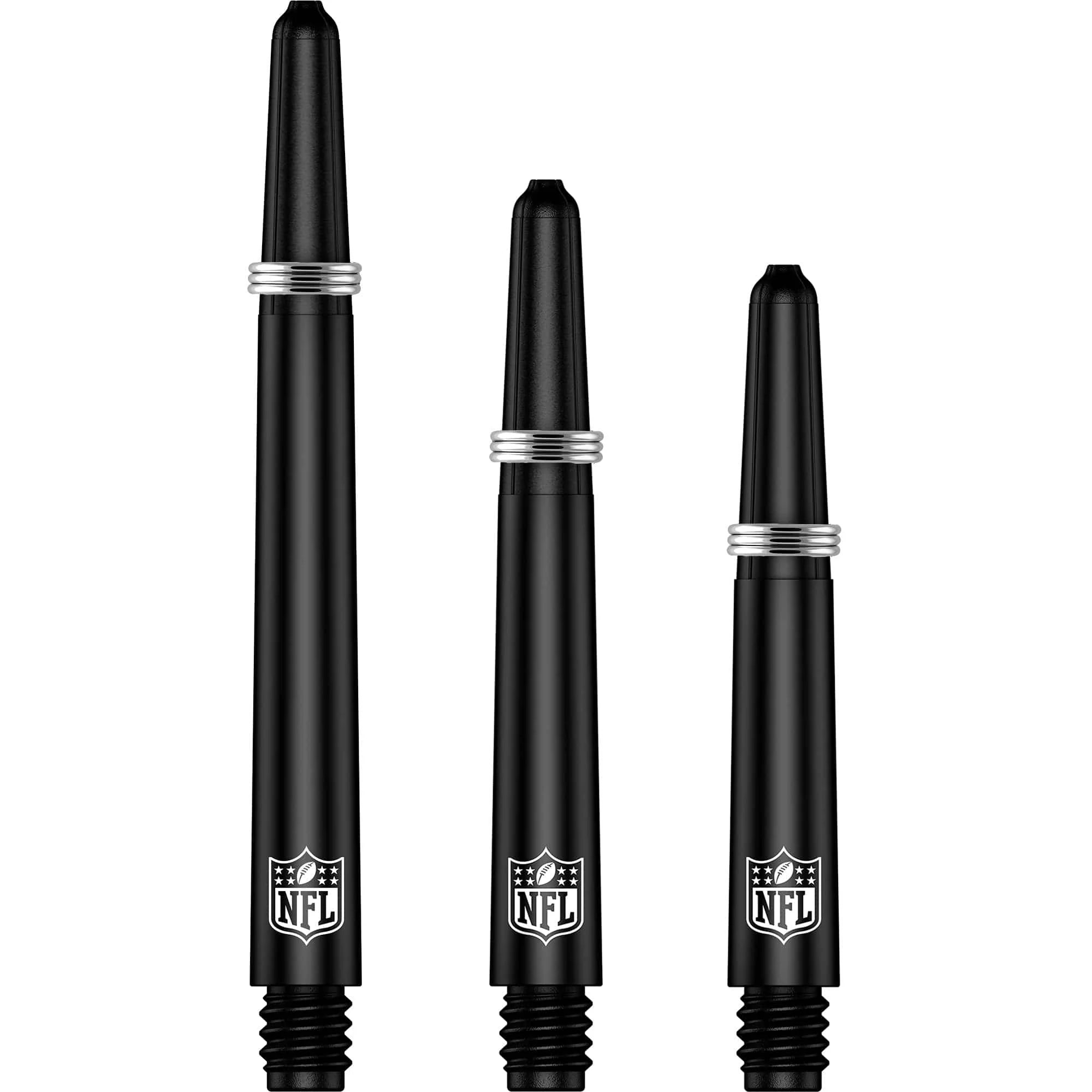 *NFL - Nylon Shafts - Dart Stems with Springs - NFL Logo - Black - Image 3