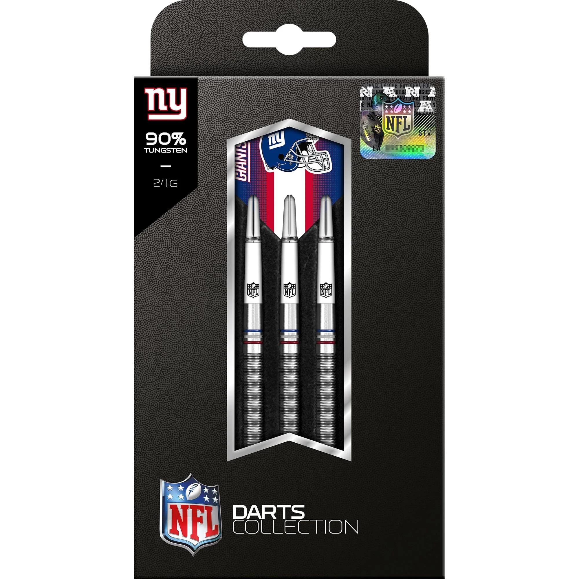 NFL - Steel Tip Tungsten Darts - Official Licensed - New York Giants - 24g - Image 2