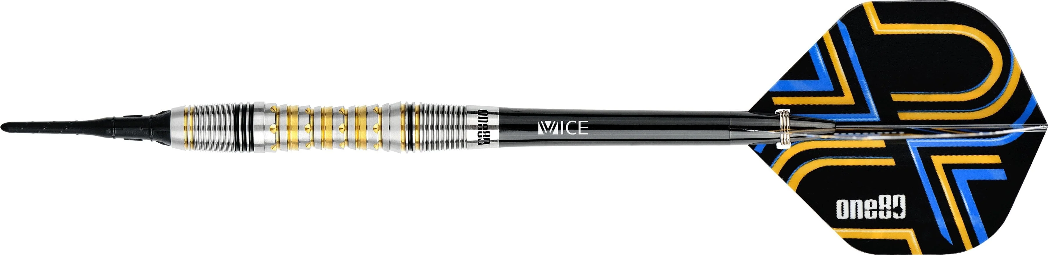 One80 Ascent Darts - Soft Tip - S04 - Black & Gold - Image 6