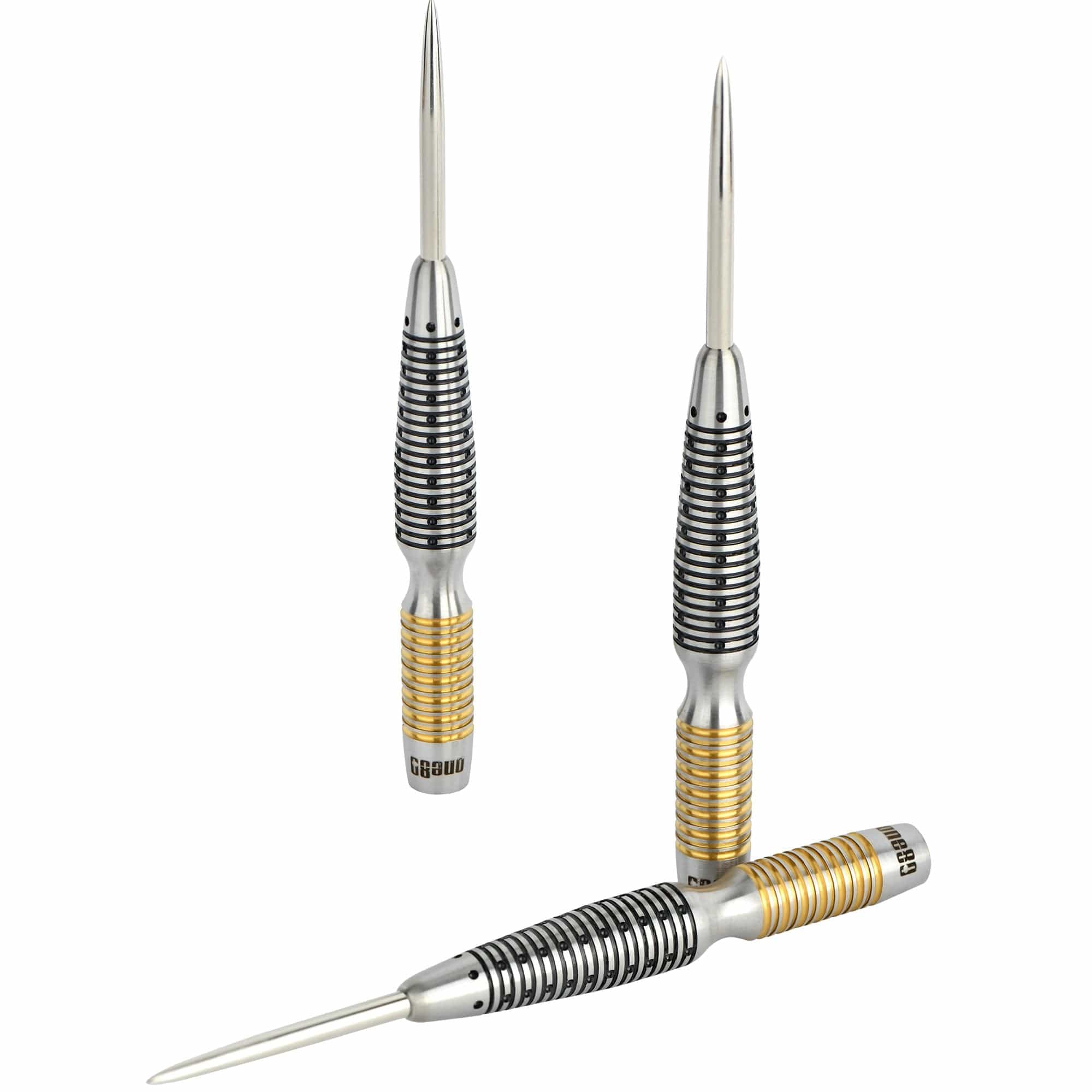 One80 Ascent Darts - Steel Tip - S03 - Black & Gold - Image 4